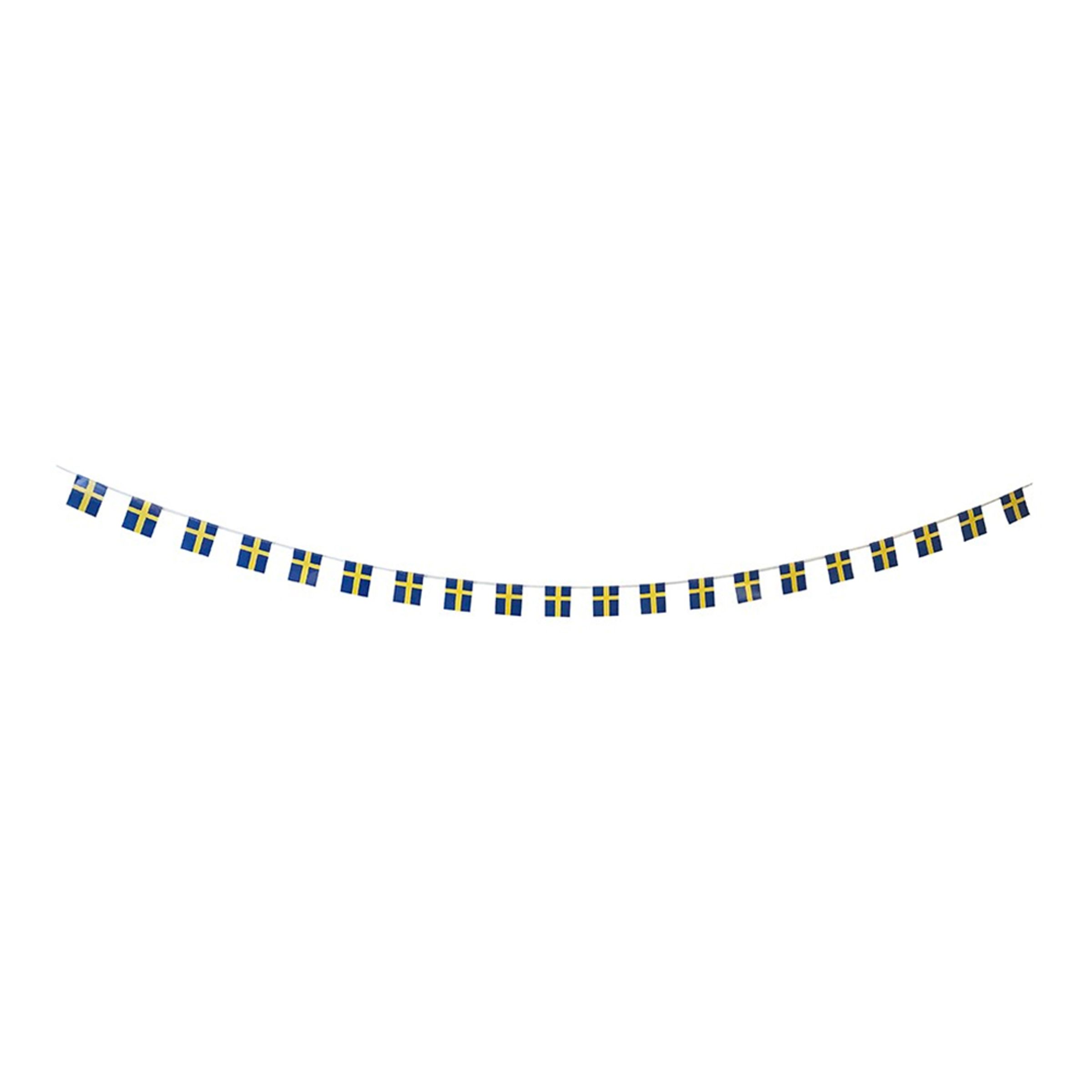 Flagguirlande Svenske Flag