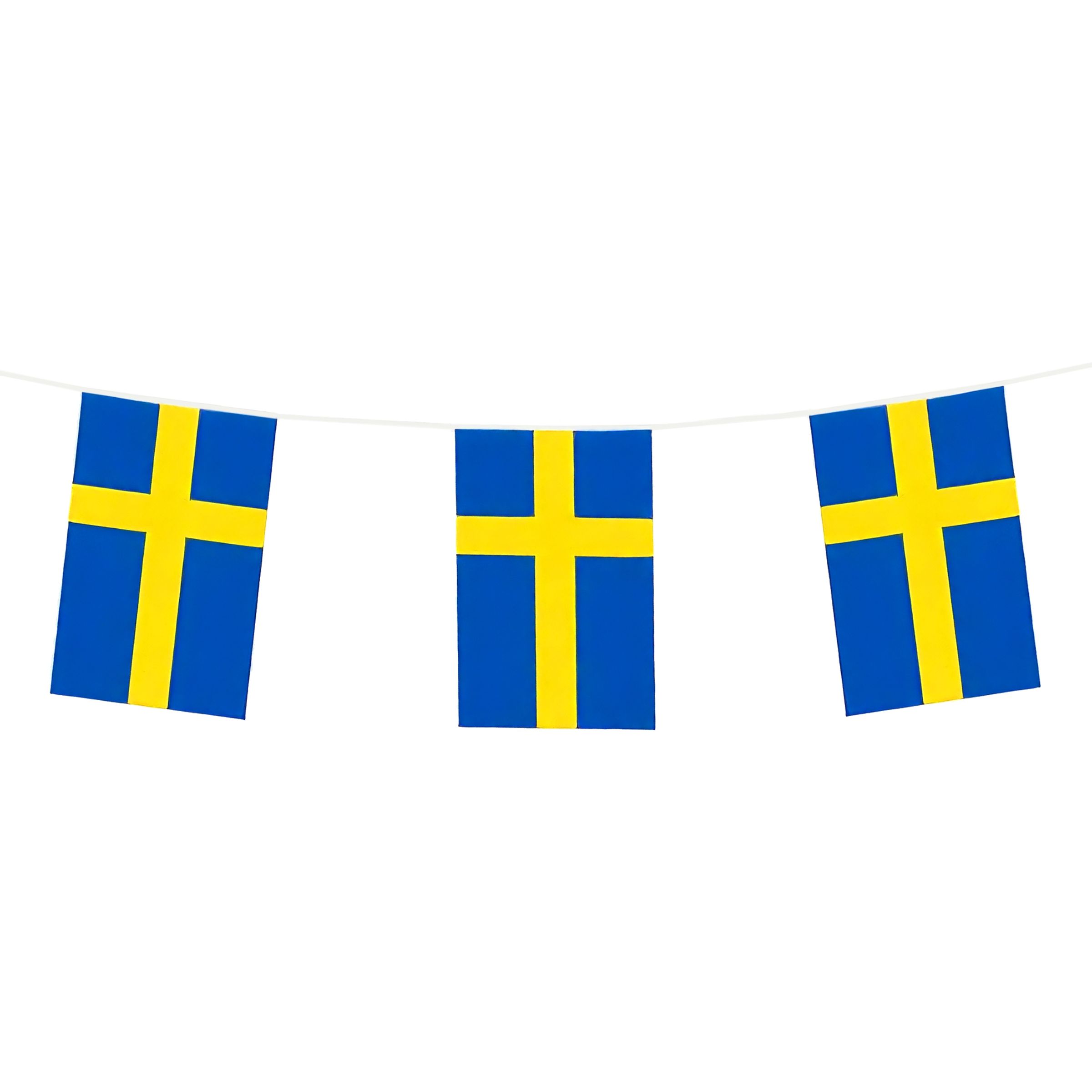 Flagguirlande Sverige