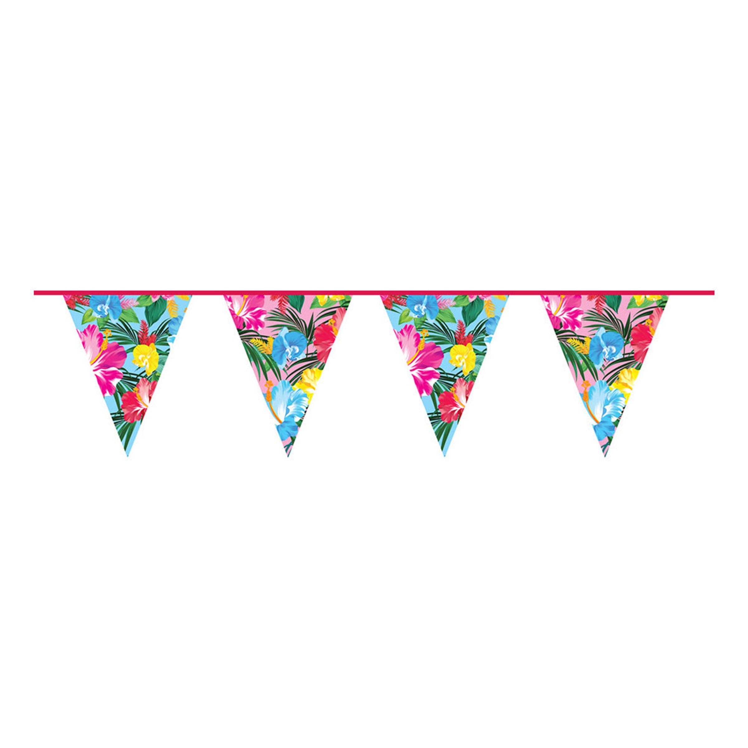 Vimpelguirlande Tropiske Blomster