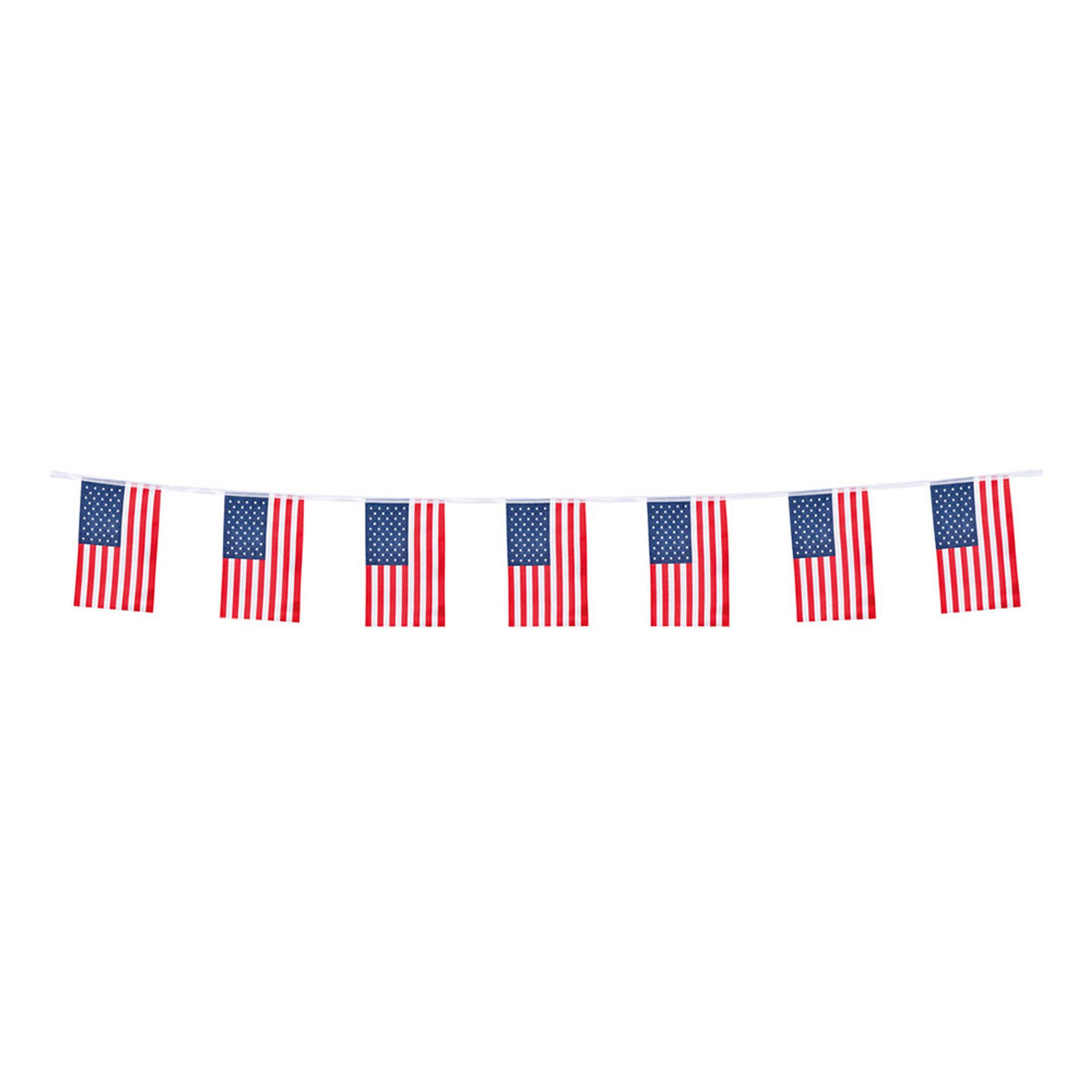 Flagguirlande USA