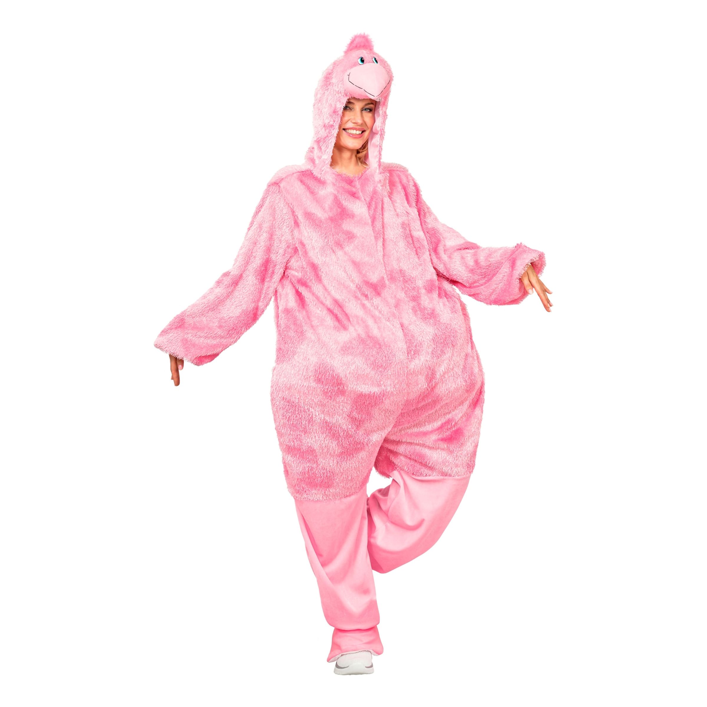Flamingo Jumpsuit Kostyme - X-Large