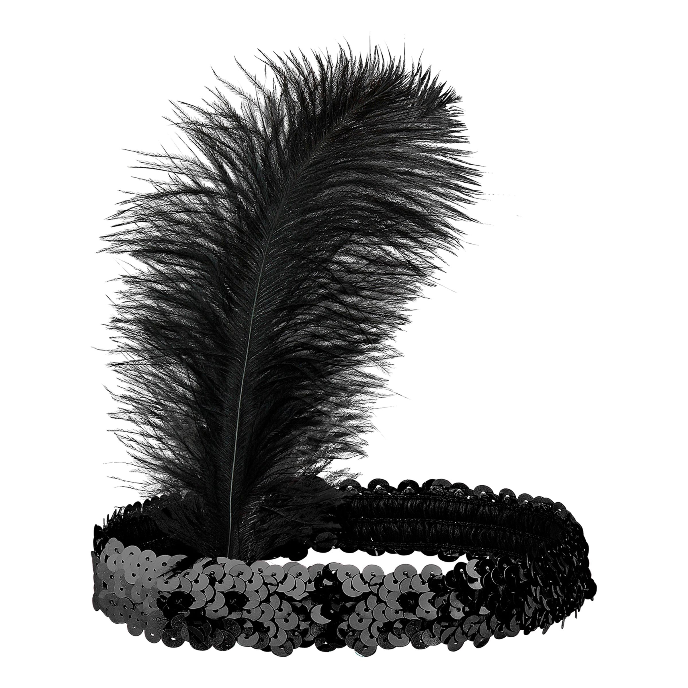 Flapper Pandebånd Sort