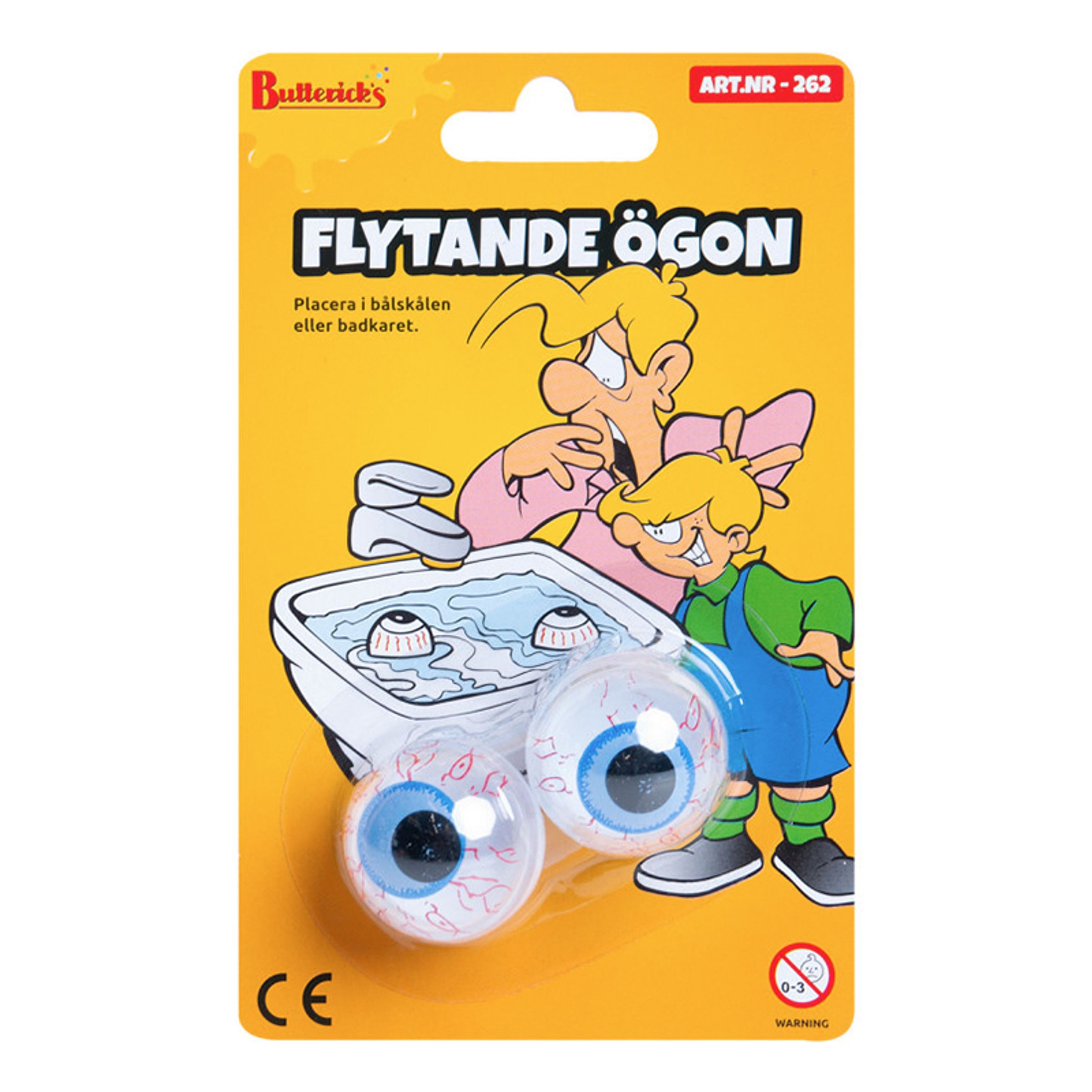 Butterick's Flydende Øjne - 2-stk
