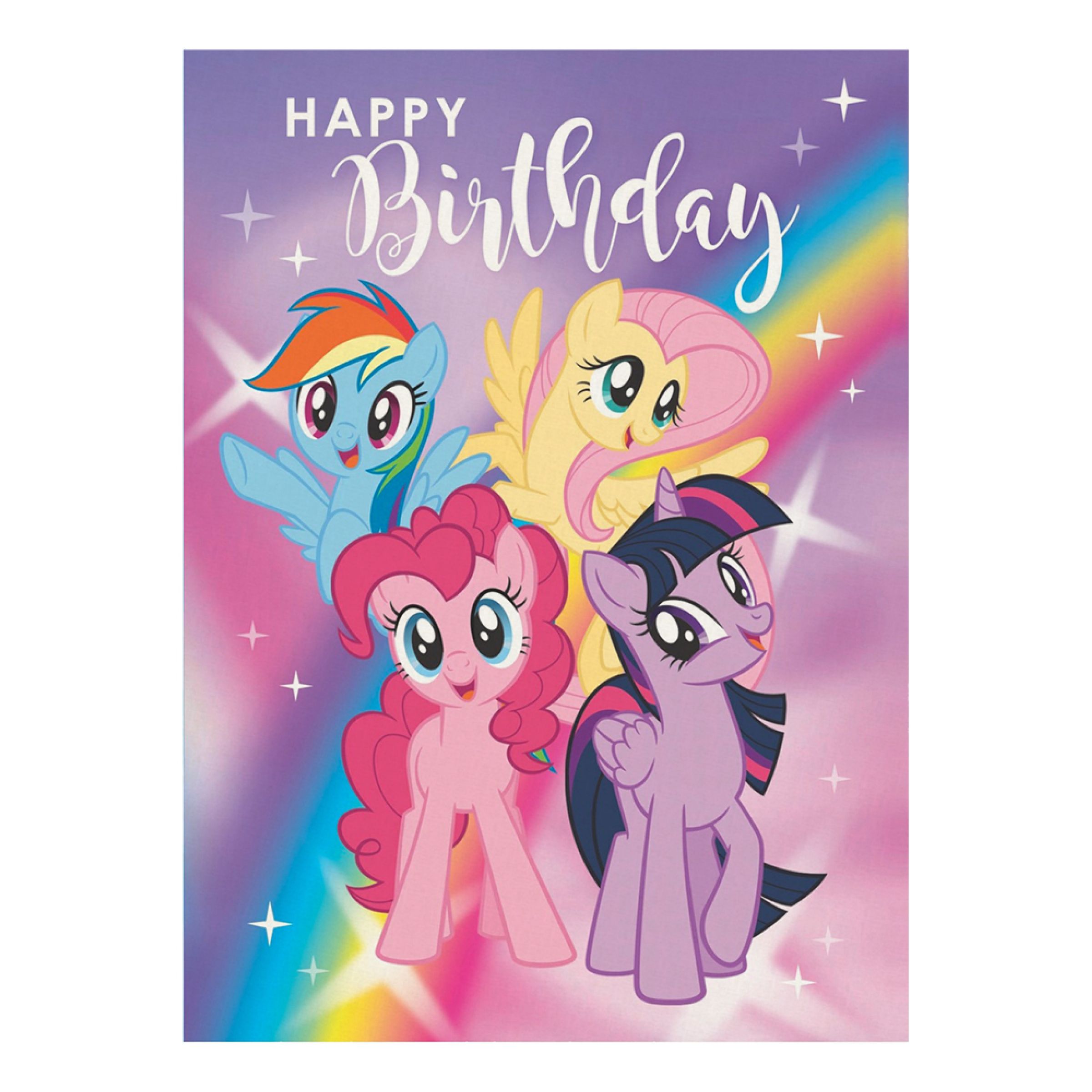 Fødselsdagskort My Little Pony