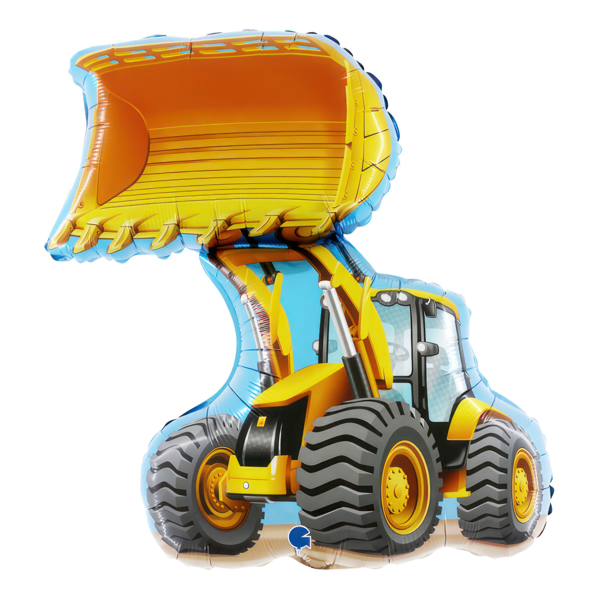Folieballon Bulldozer