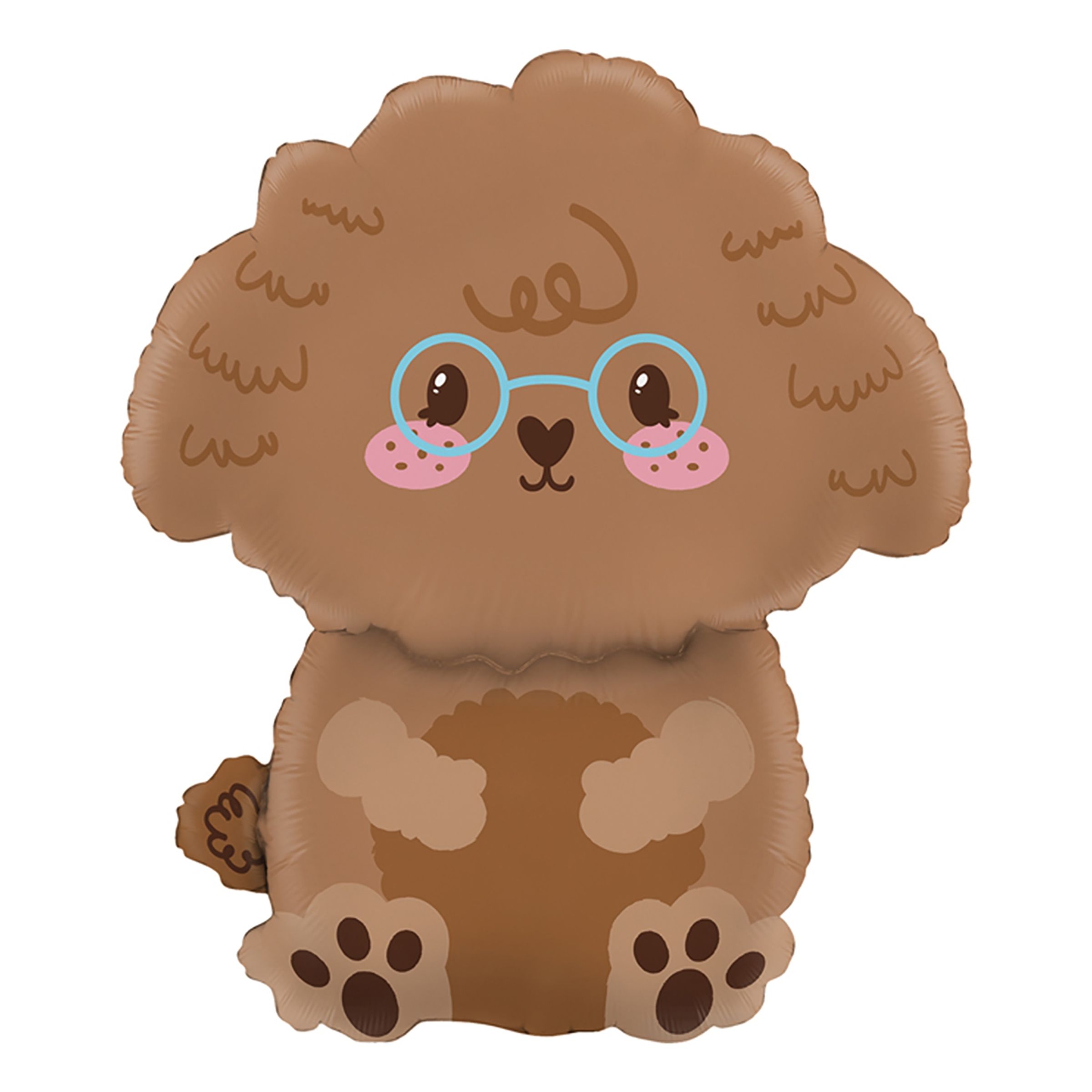 Folieballong Fluffig Hund | Hem - Festartiklar - Ballonger - Folieballonger | Pryloteket
