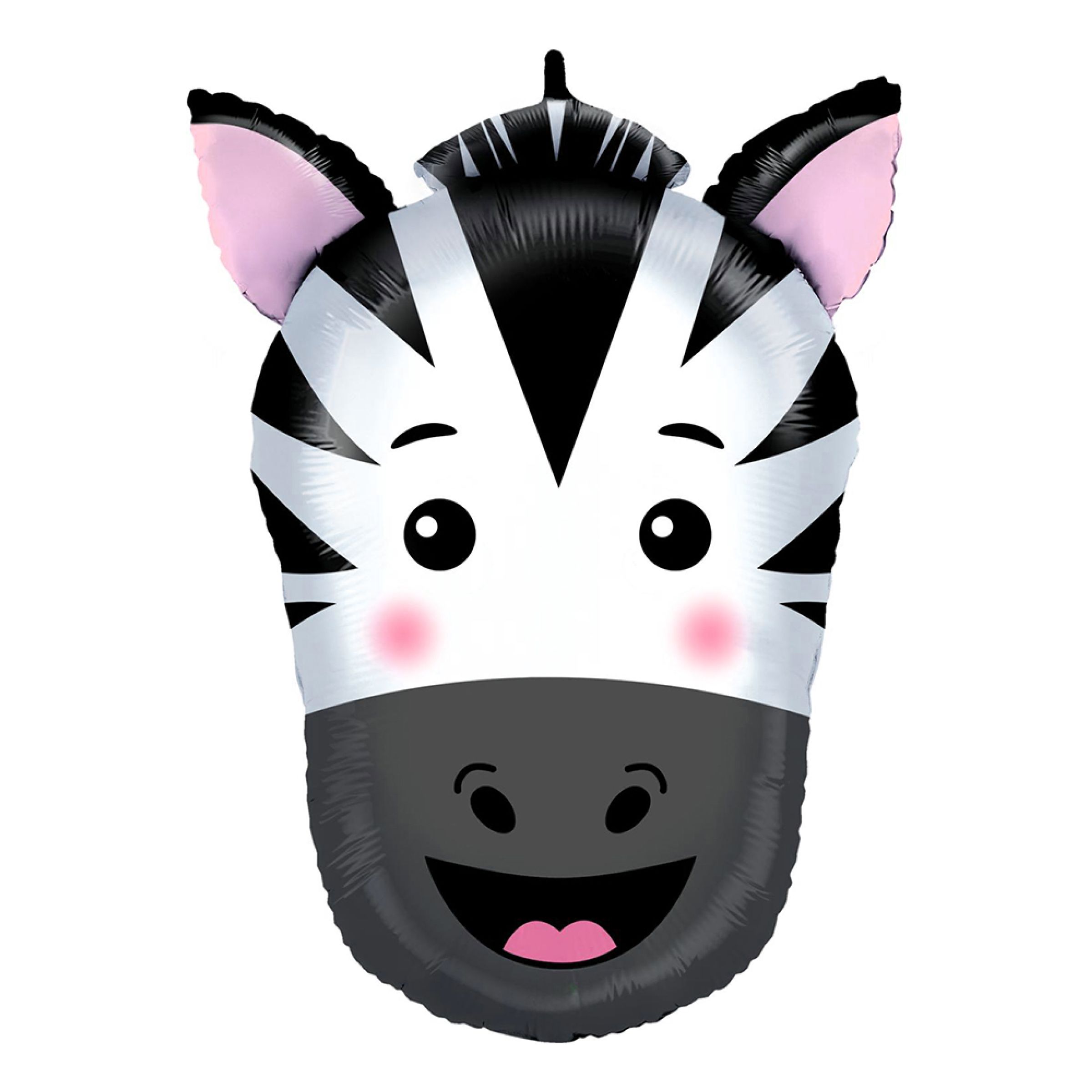 Folieballong Glad Zebra | Hem - Festartiklar - Ballonger - Folieballonger | Pryloteket
