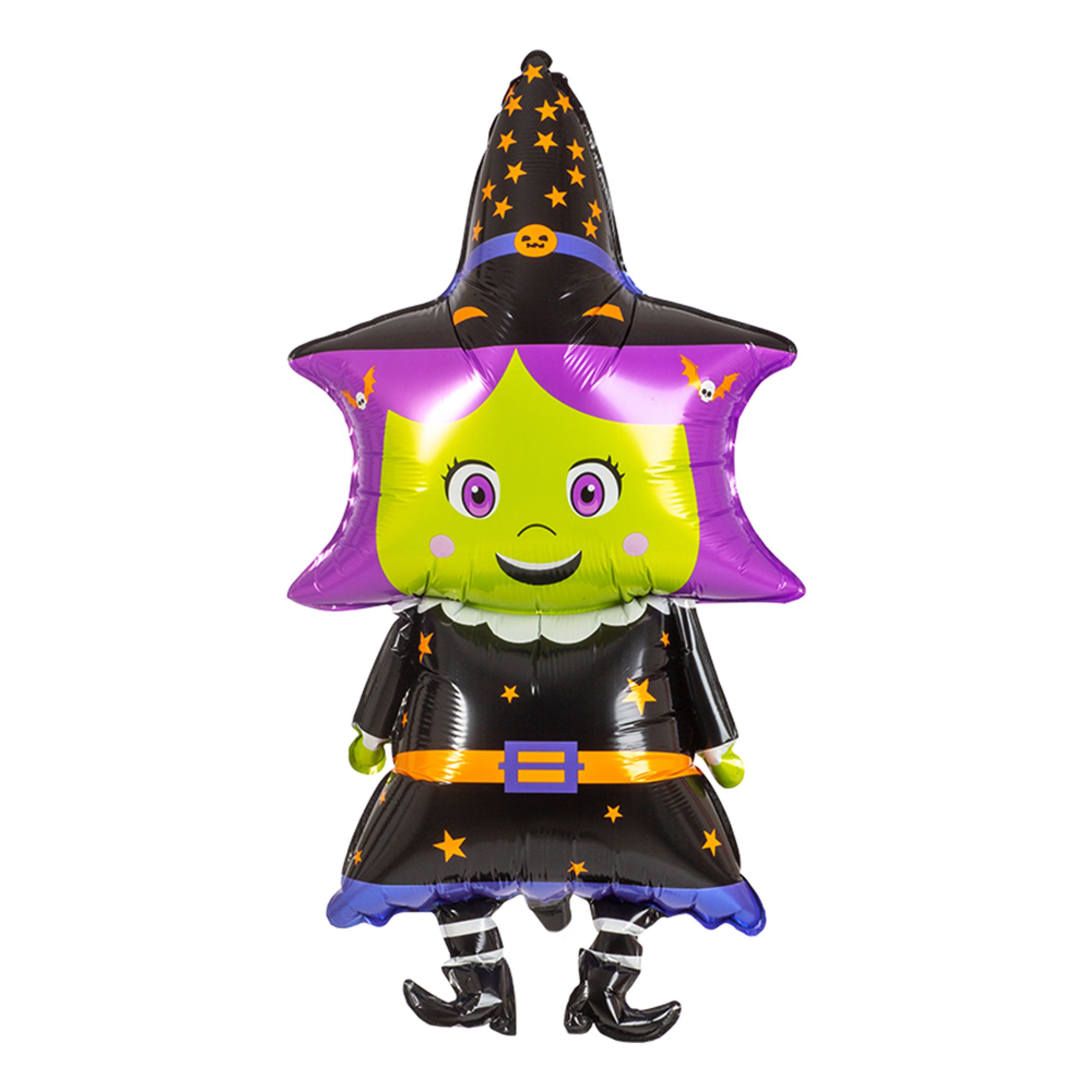 Folieballon Halloween Heks Shape