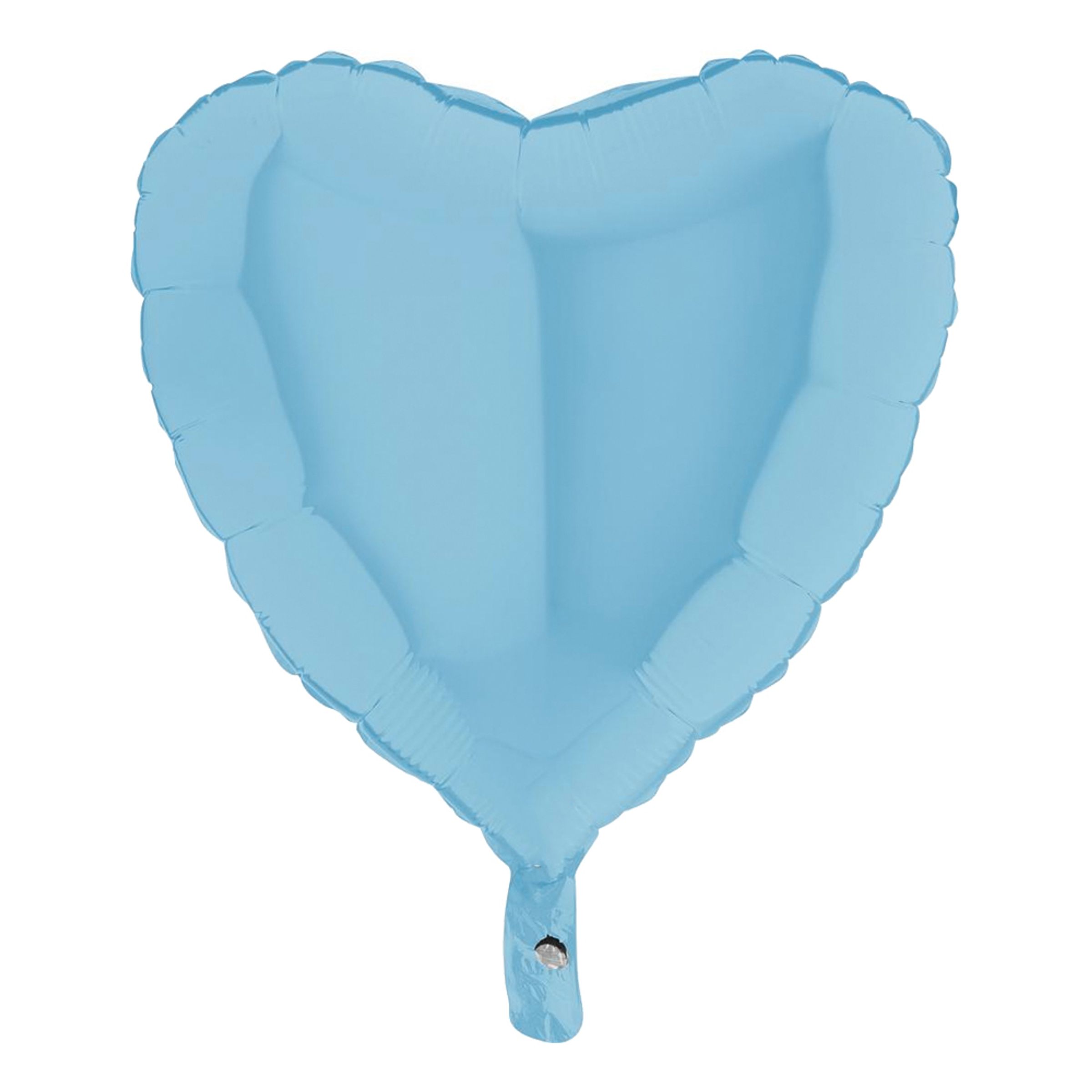 Folieballong Hjärta Pastellblå - 46 cm | Hem - Festartiklar - Ballonger - Folieballonger | Pryloteket
