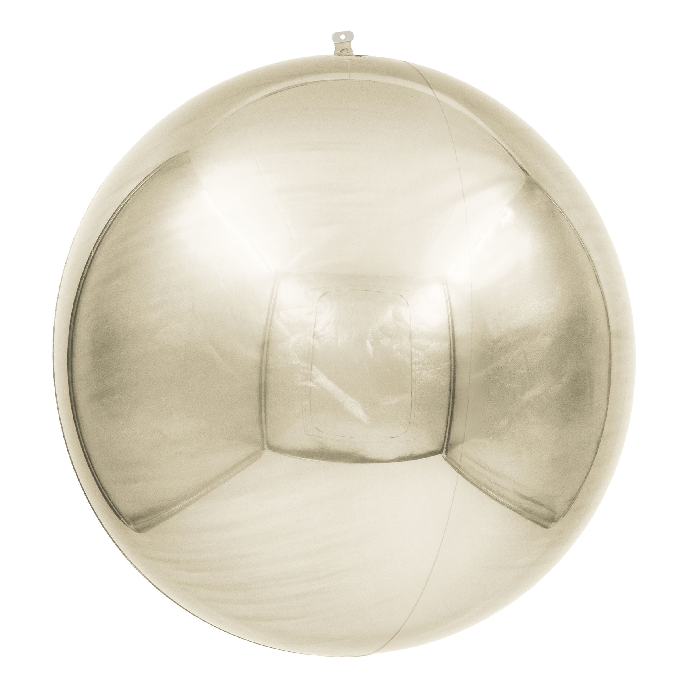 Folieballon Loon Balls Spejlkugle White Gold - 51 cm