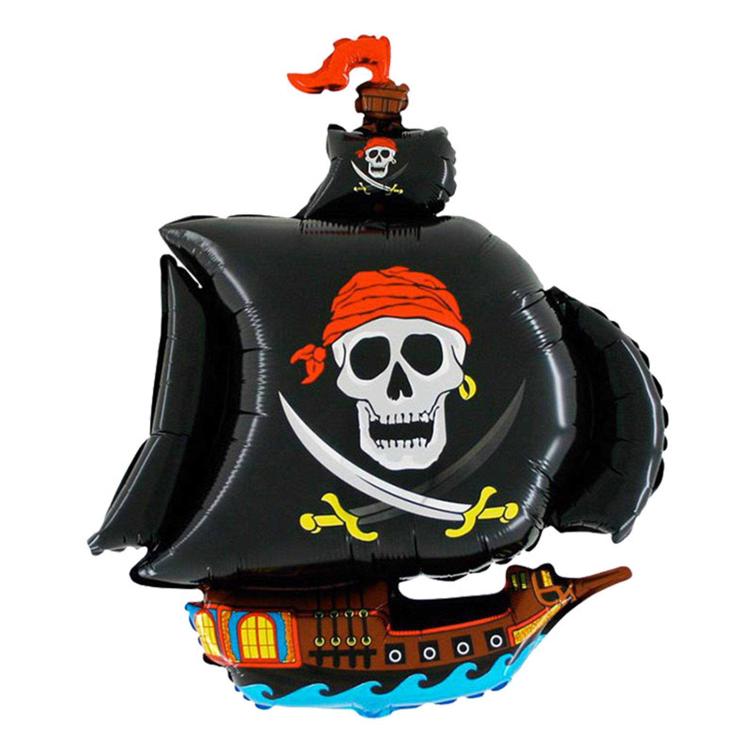 Folieballong Piratskepp | Hem - Festartiklar - Ballonger - Folieballonger | Pryloteket