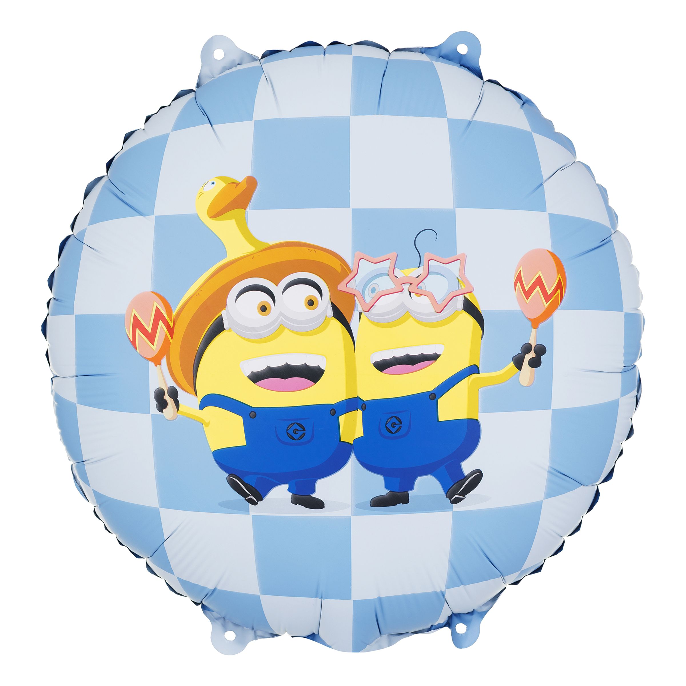 Folieballon Rund Minions