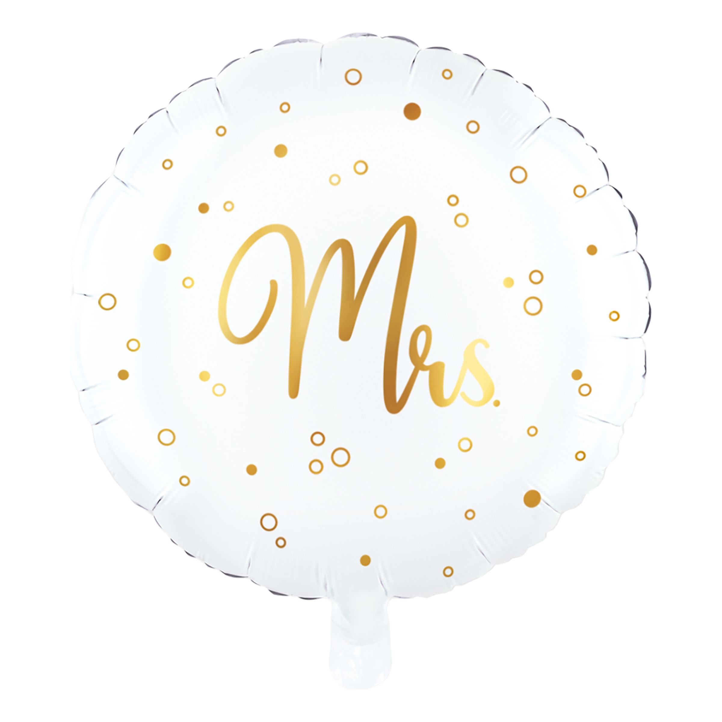 Folieballon Rund Mrs