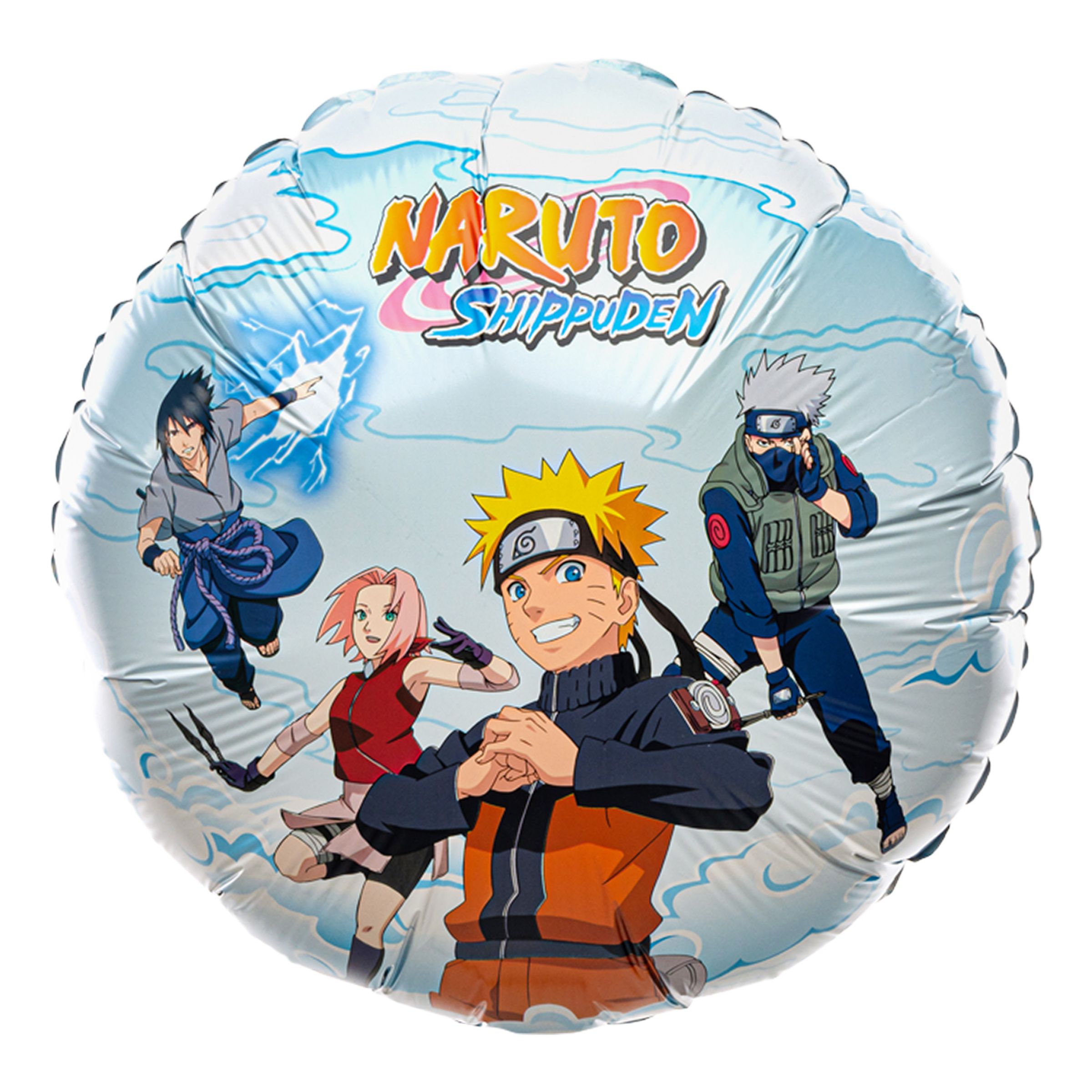 Folieballon Rund Naruto Shippuden