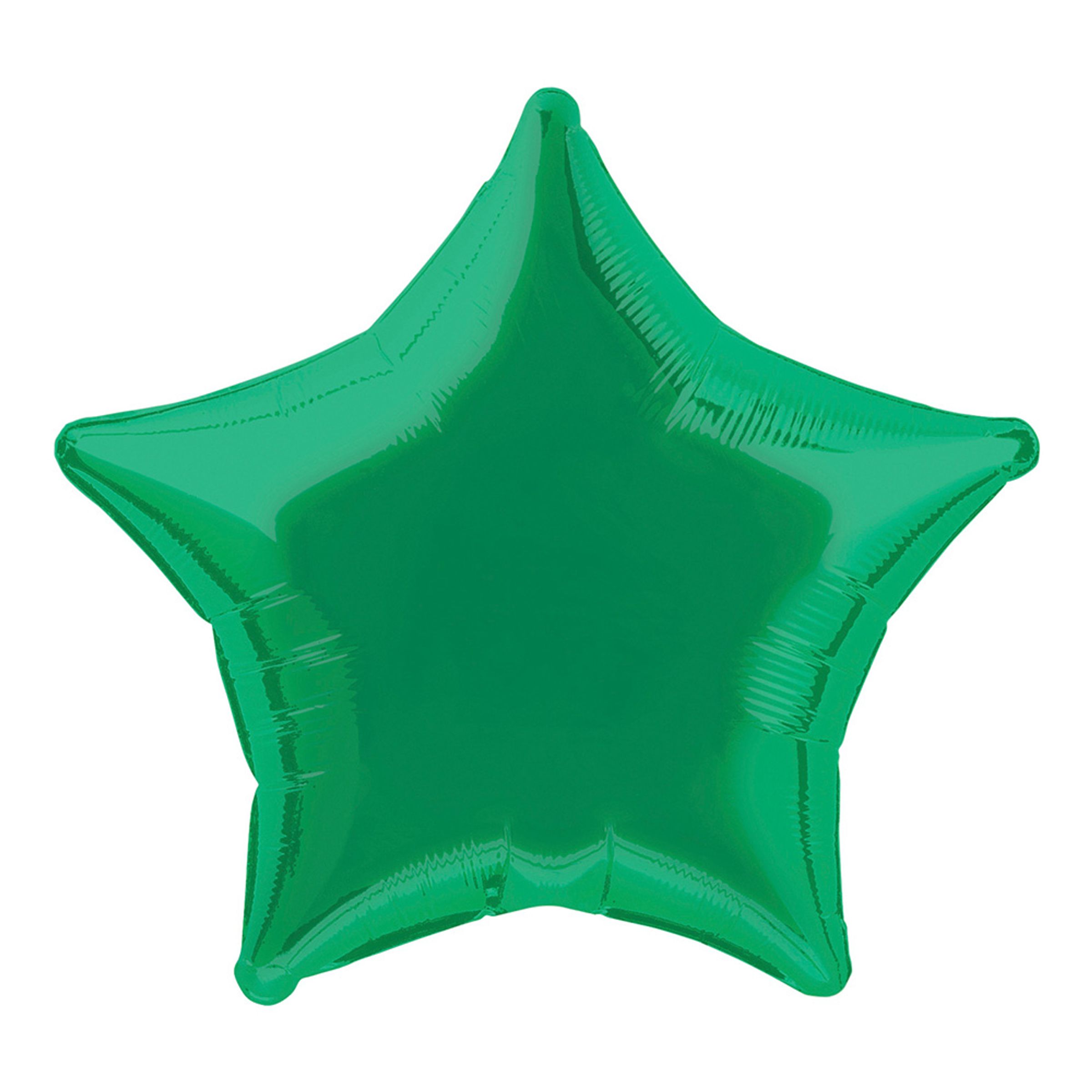 Folieballon Stjerne Grøn