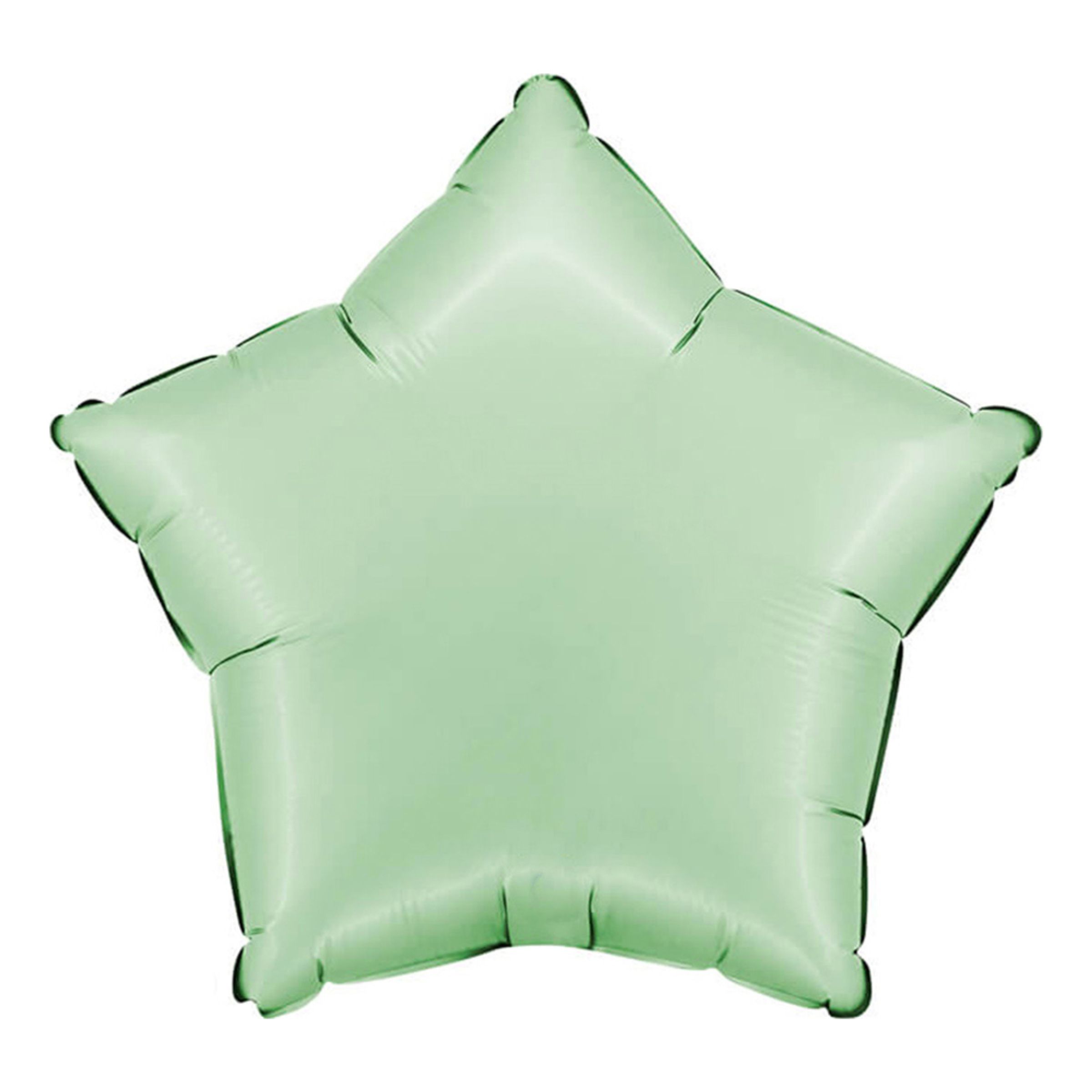 Folieballong Stjärna Satin Glazed Mint | Hem - Festartiklar - Ballonger - Folieballonger | Pryloteket