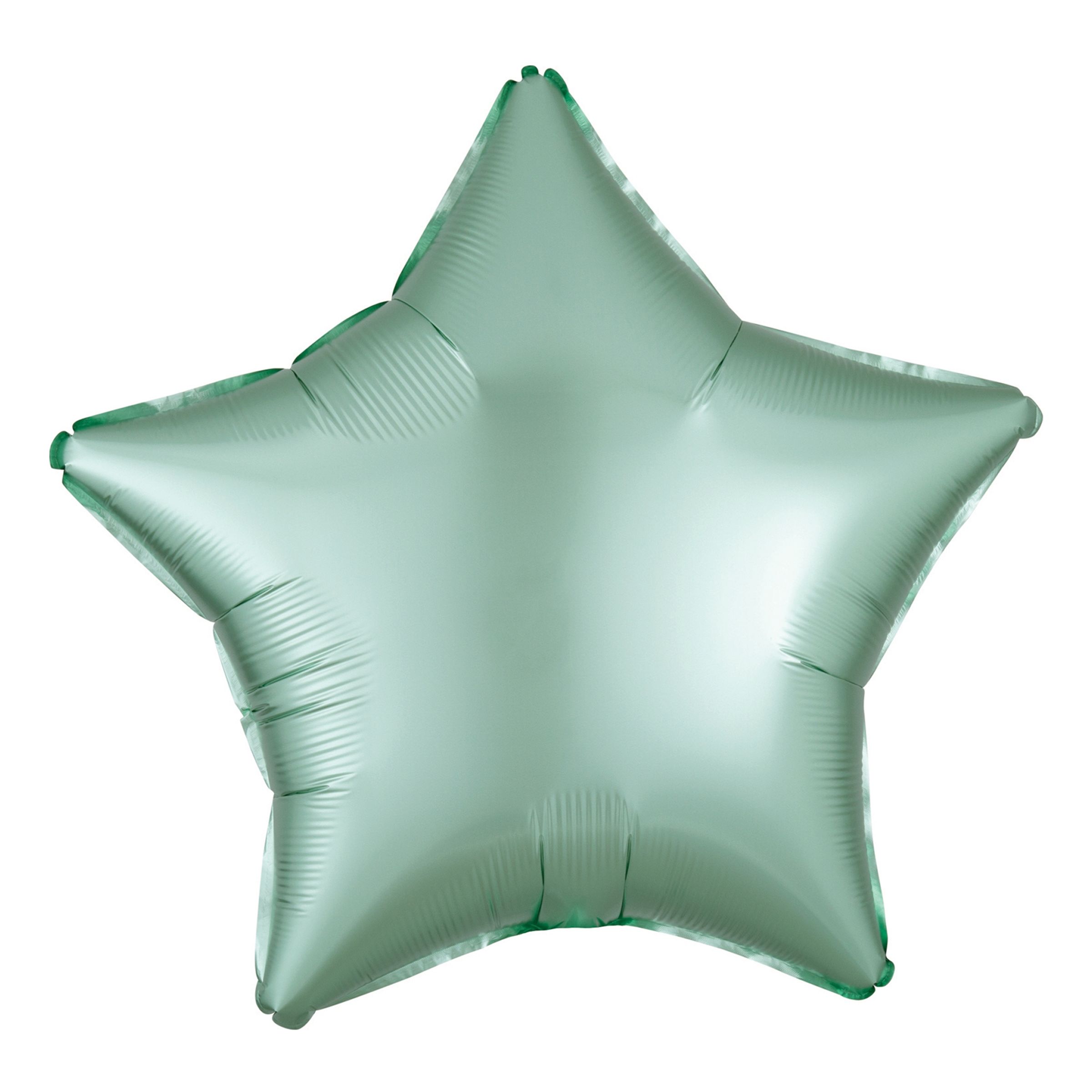 Folieballon Stjerne Silke Mintgrøn