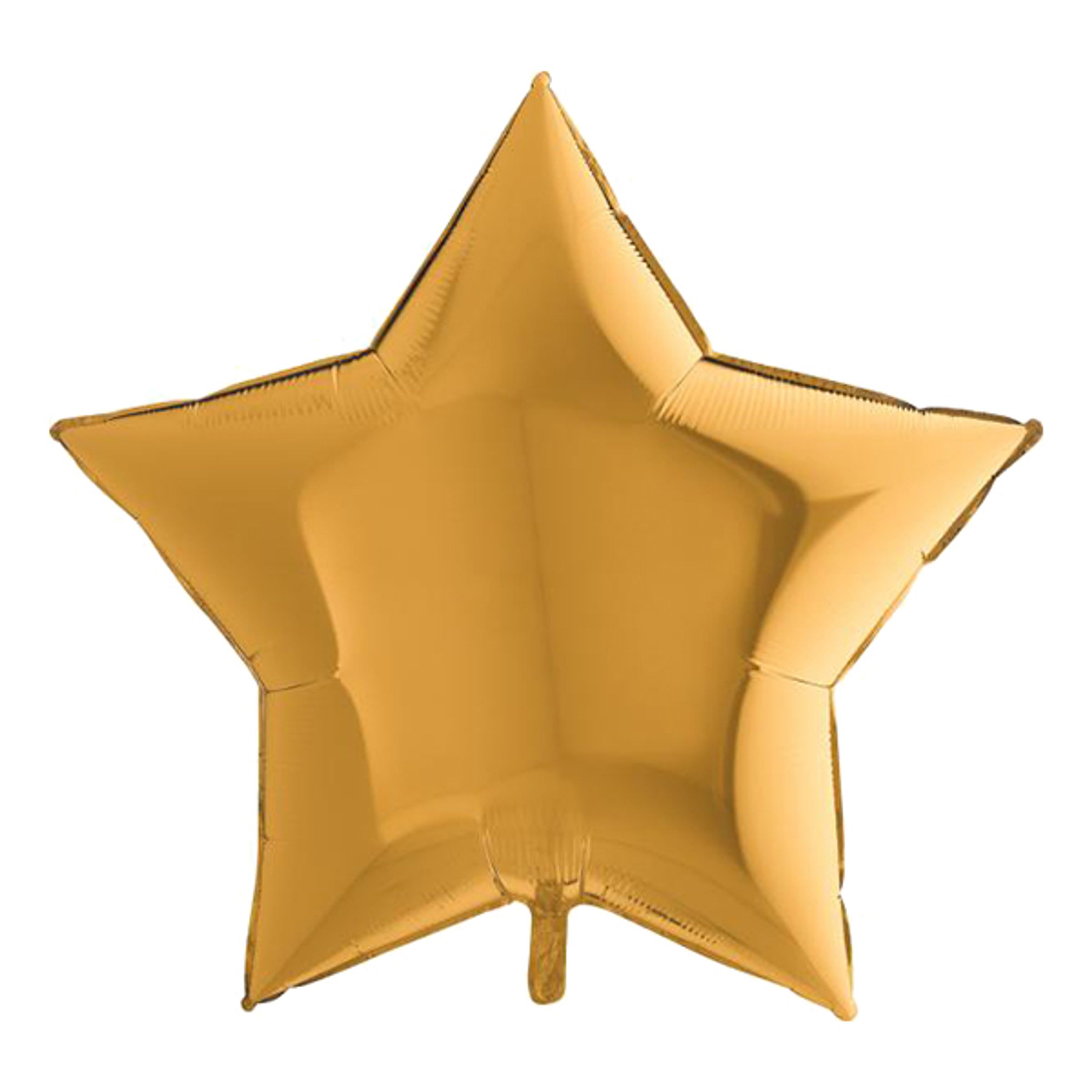Folieballon Stjerne Stor Guld