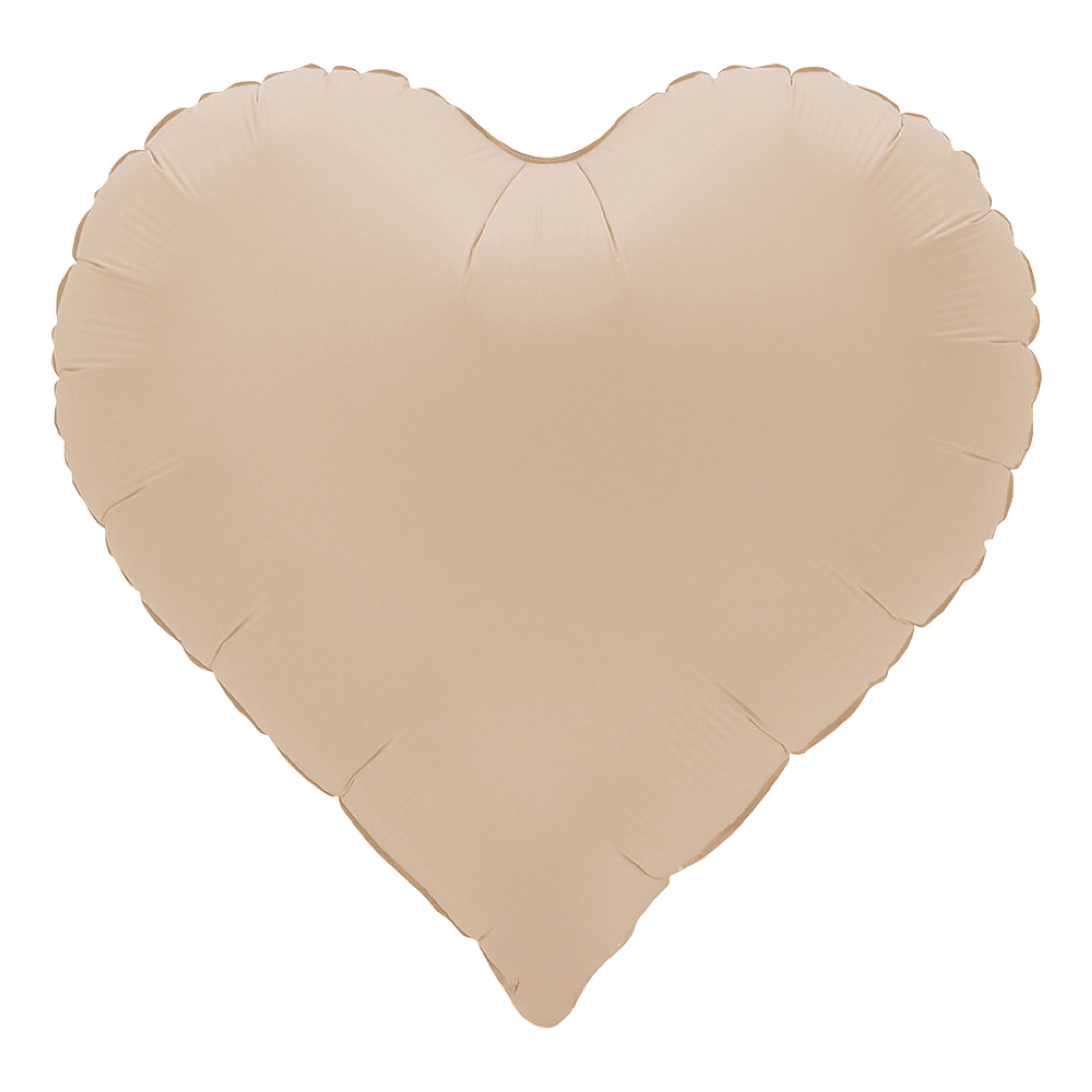 Folieballon Sweetie Heart Cappuccino