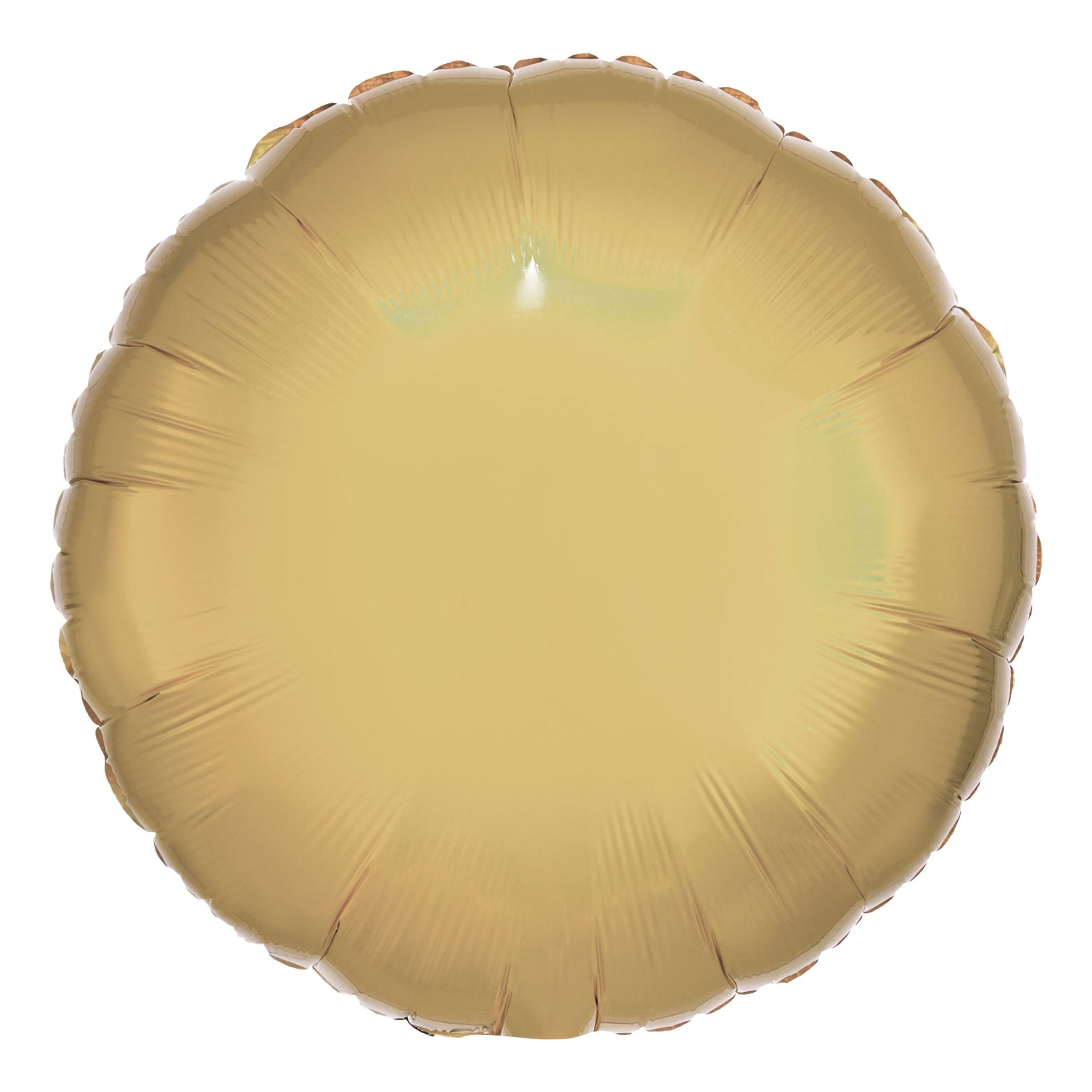 Folieballon Hvidguld Metallic