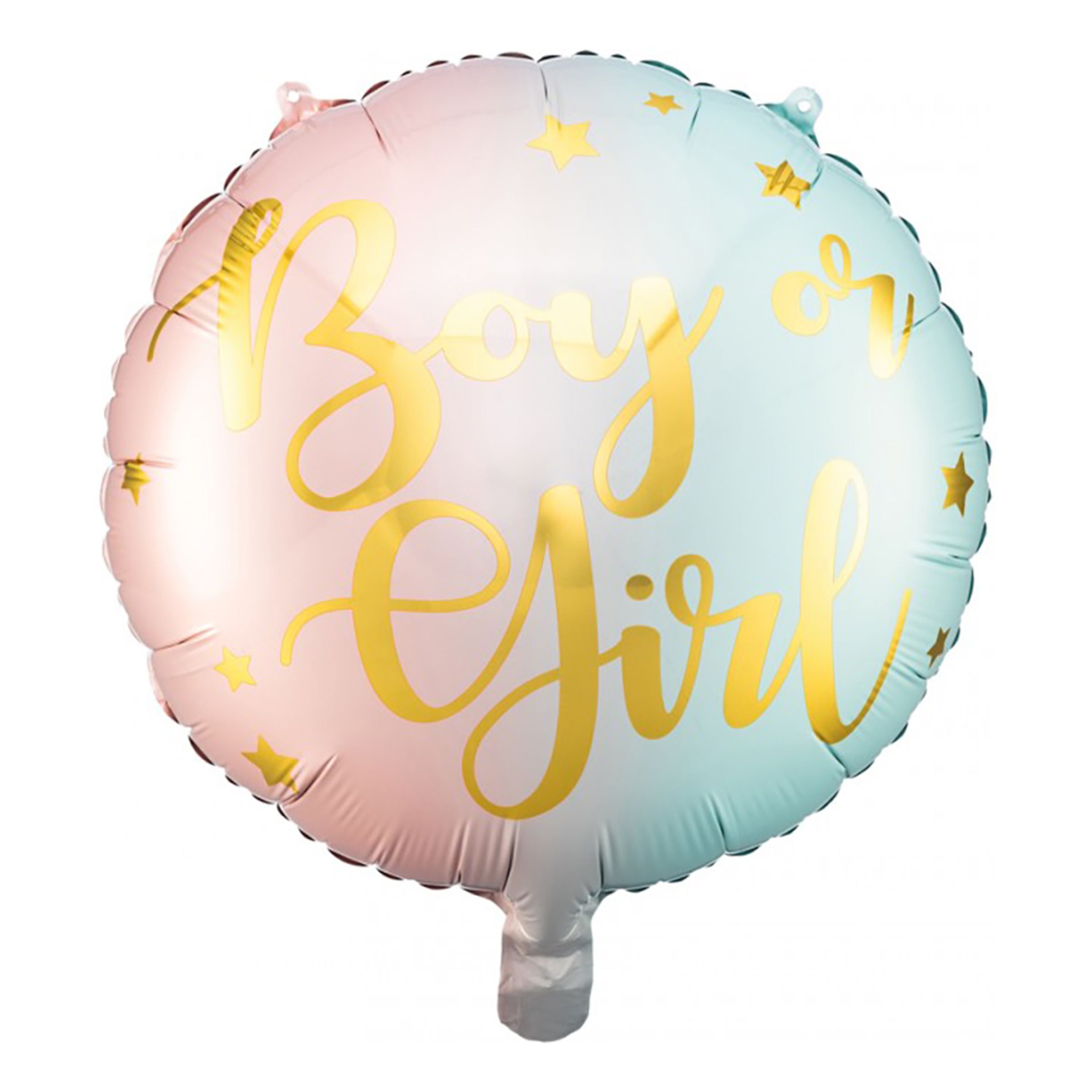 Folieballon Boy or Girl billede