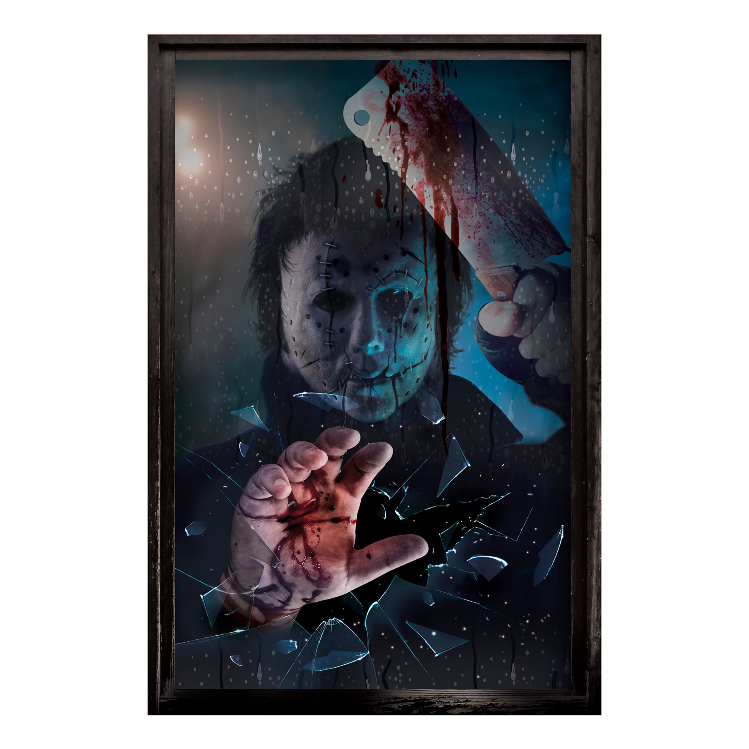 Fönsterdekoration Mördare | Hem - Teman - Högtider - Halloween | Maskeradspecialisten