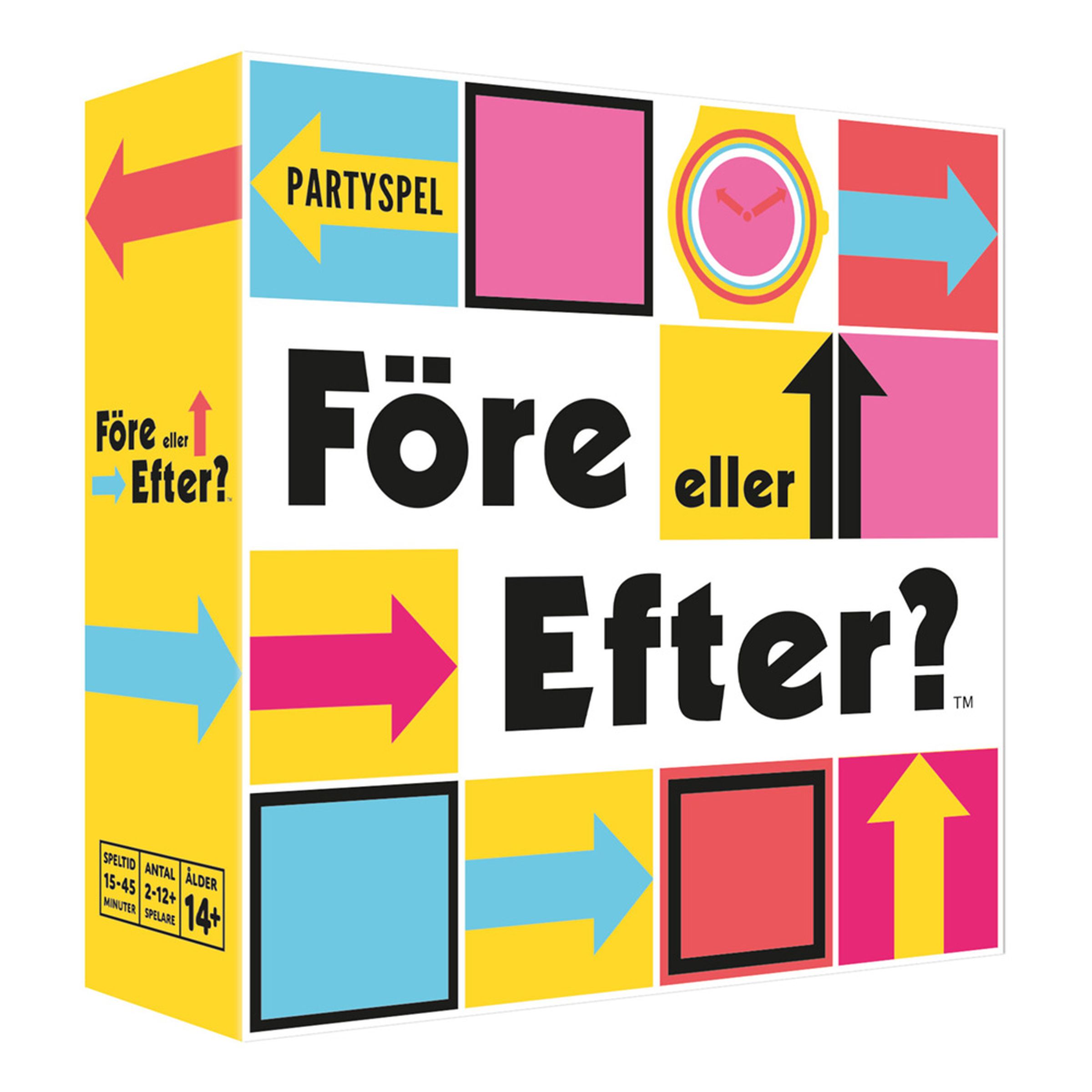 Före Eller Efter Frågespel | Hem - Roliga Prylar - Spel & Lek - Sällskapsspel | Pryloteket