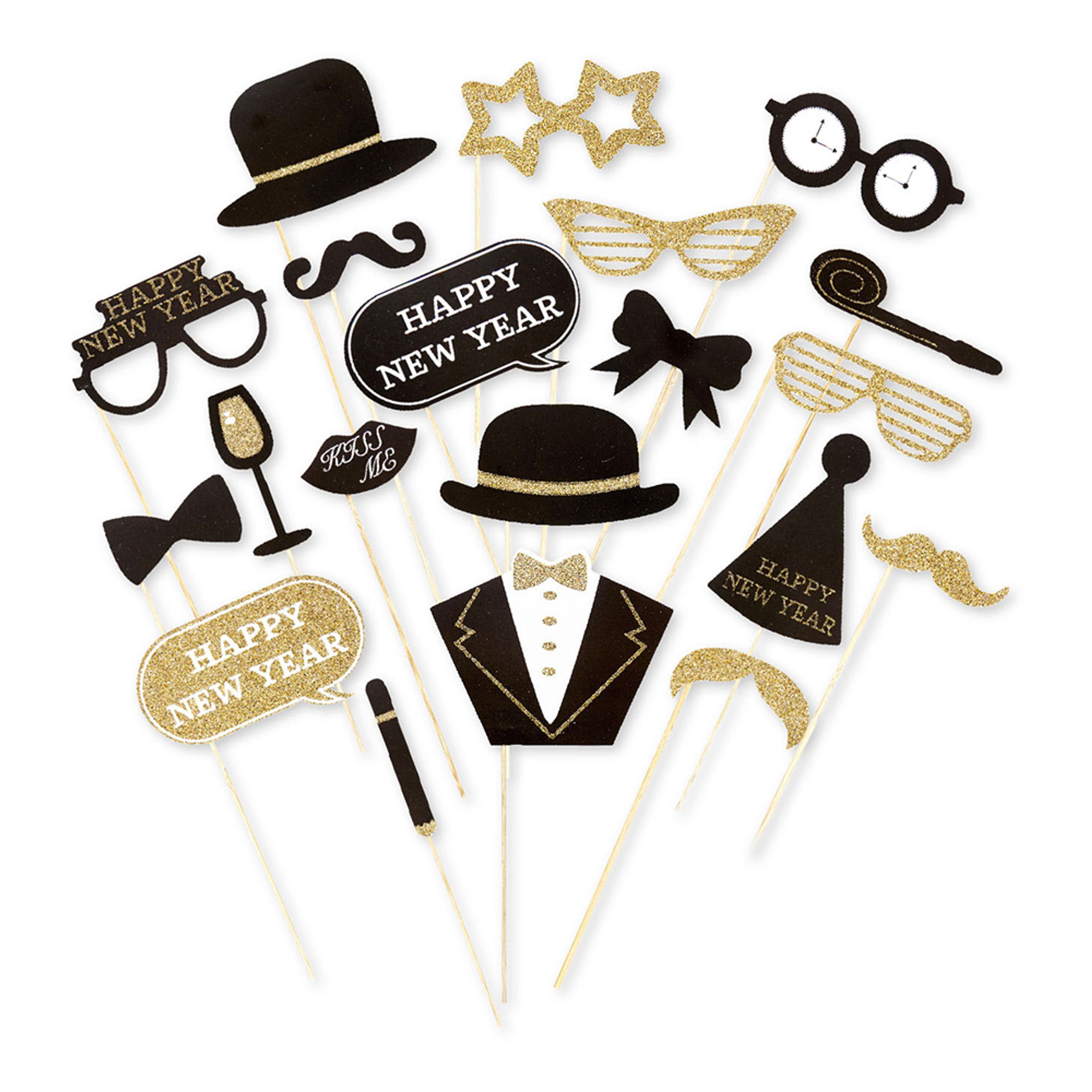 Fotoprops Happy New Year - 20-pak
