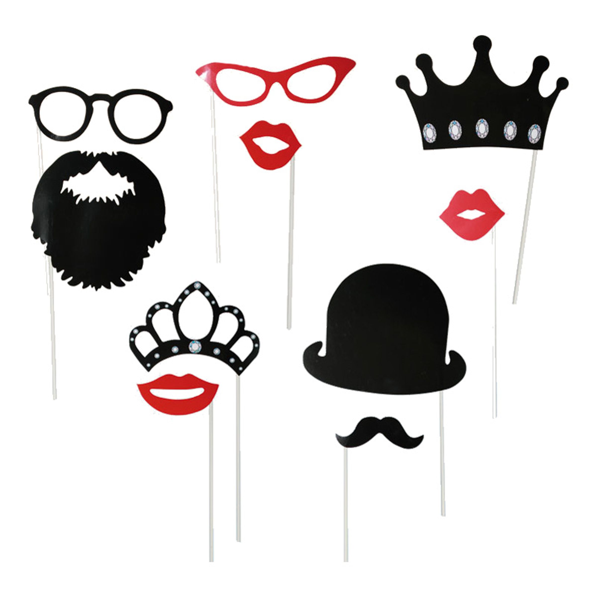 Fotoprops på Pinne | Hem - Teman - Evenemang - Möhippa | Maskeradspecialisten