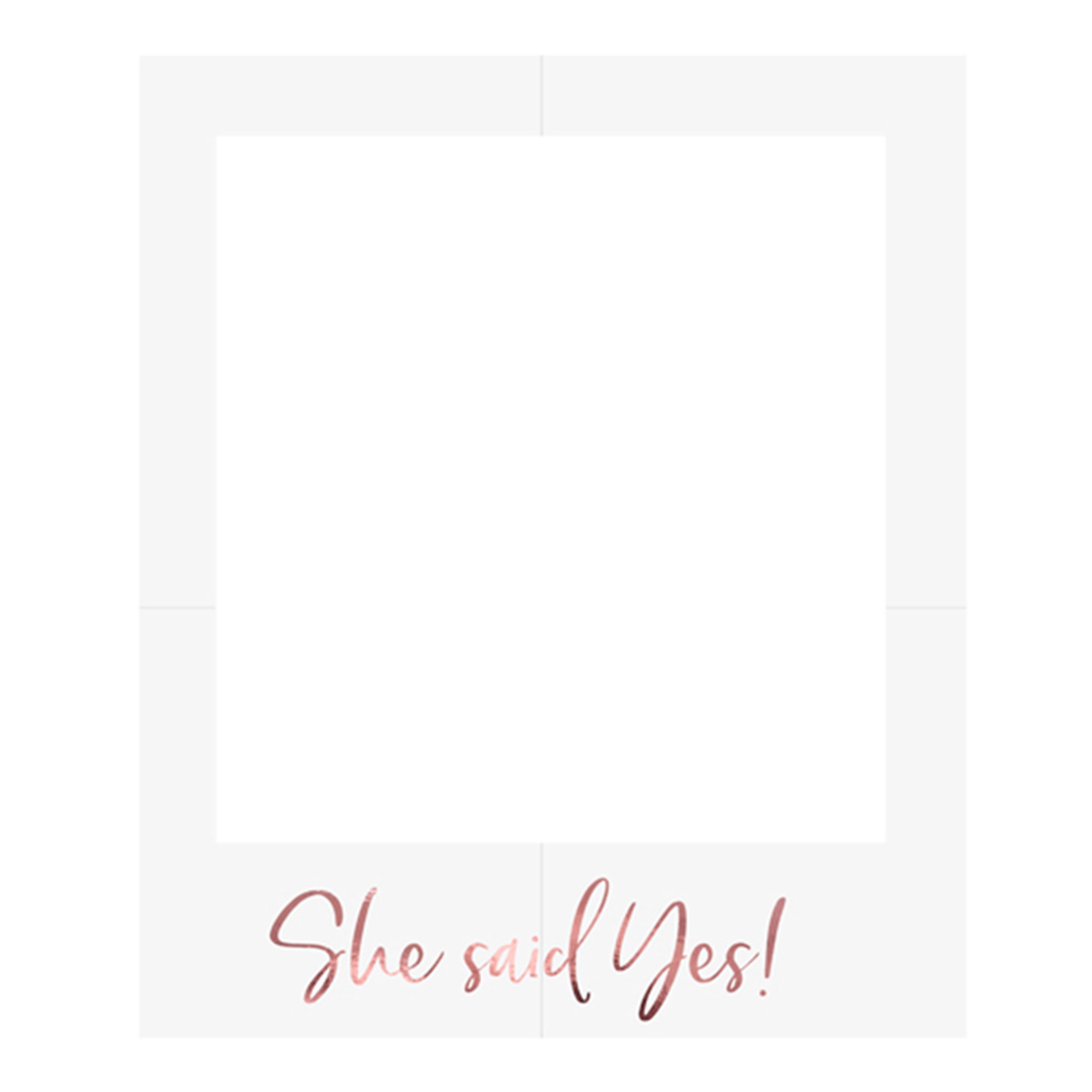 Fotoramme She Said Yes