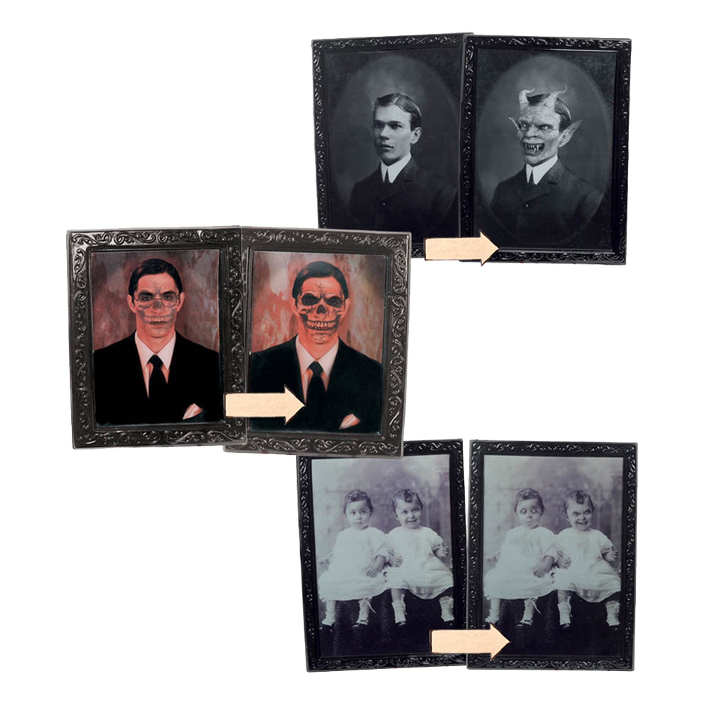 Fotoram Skräckmotiv - Stor | Hem - Teman - Högtider - Halloween - Halloweendekorationer | Maskeradspecialisten