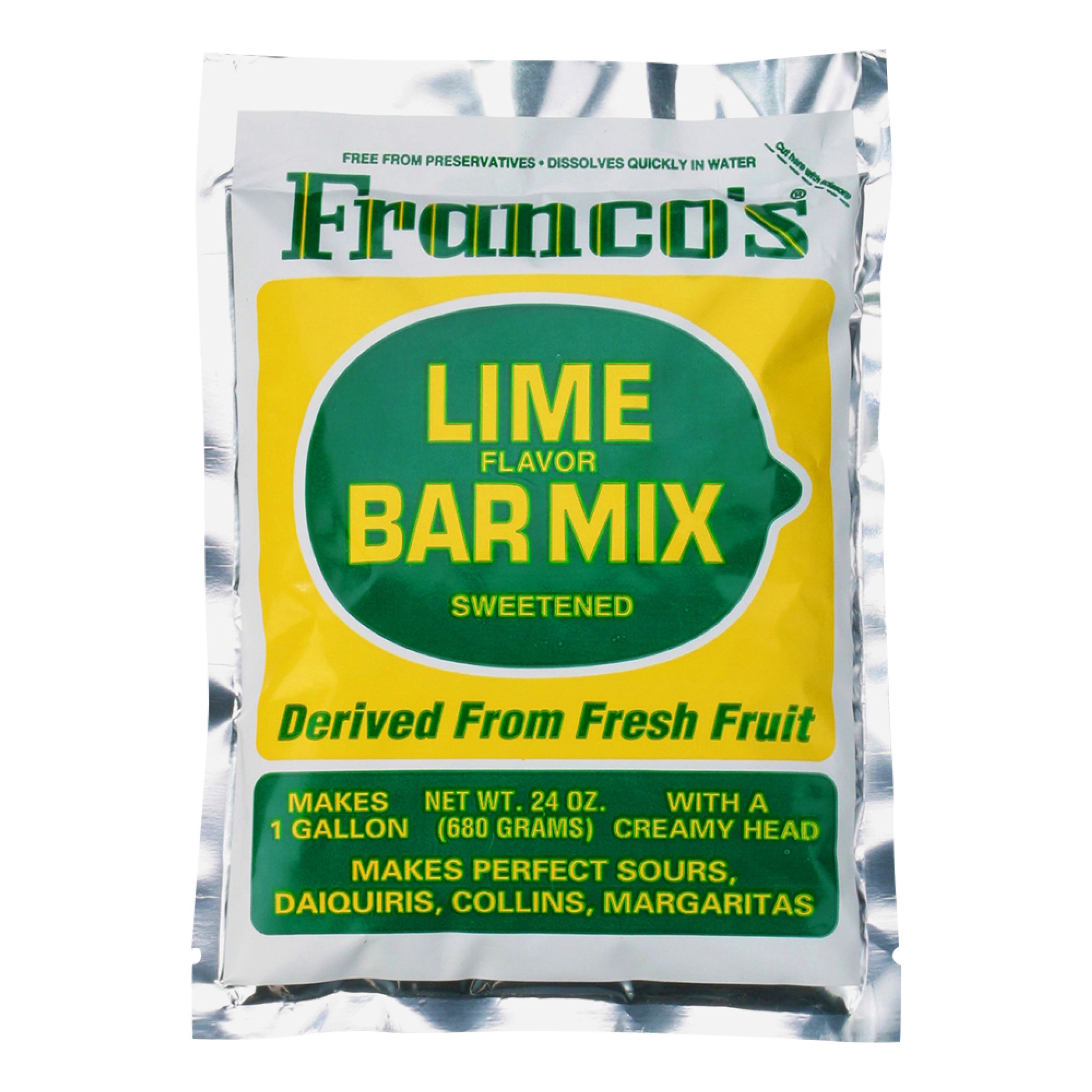 Franco's Lime Sweet & Sour Mix - 680 g