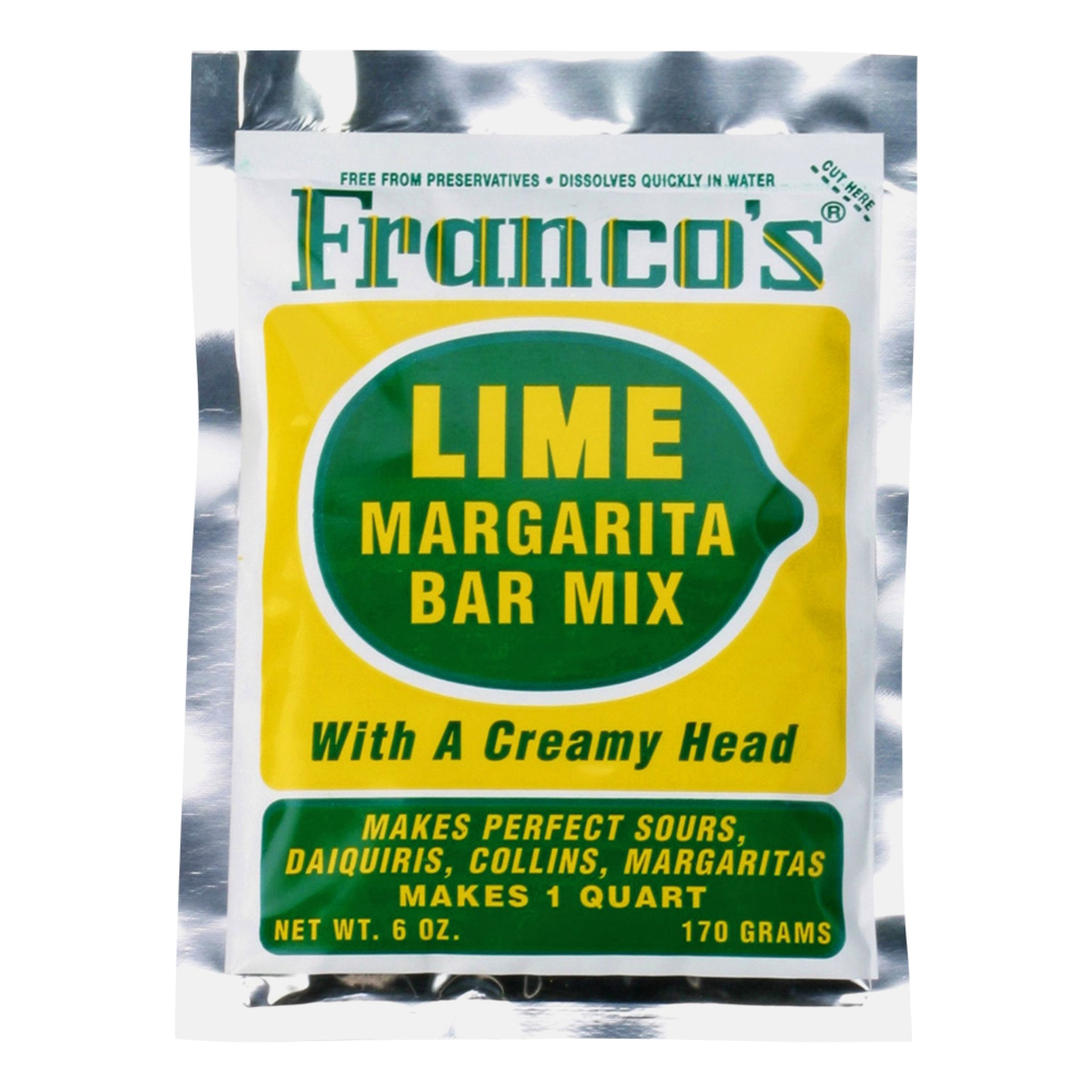 Franco's Lime Sweet & Sour Mix - 170 g