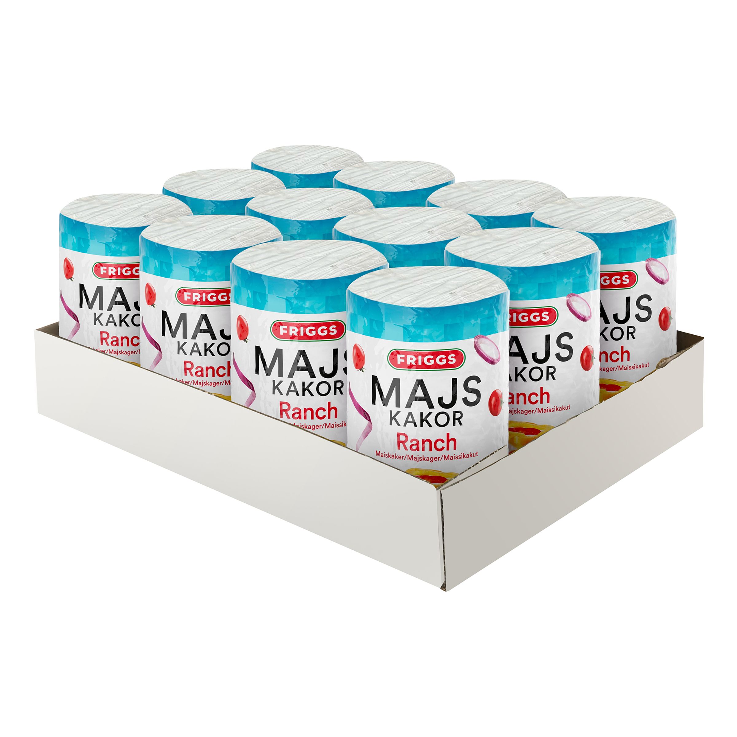 Friggs Majskager Ranch Økonomipakke - 12 x 125 g