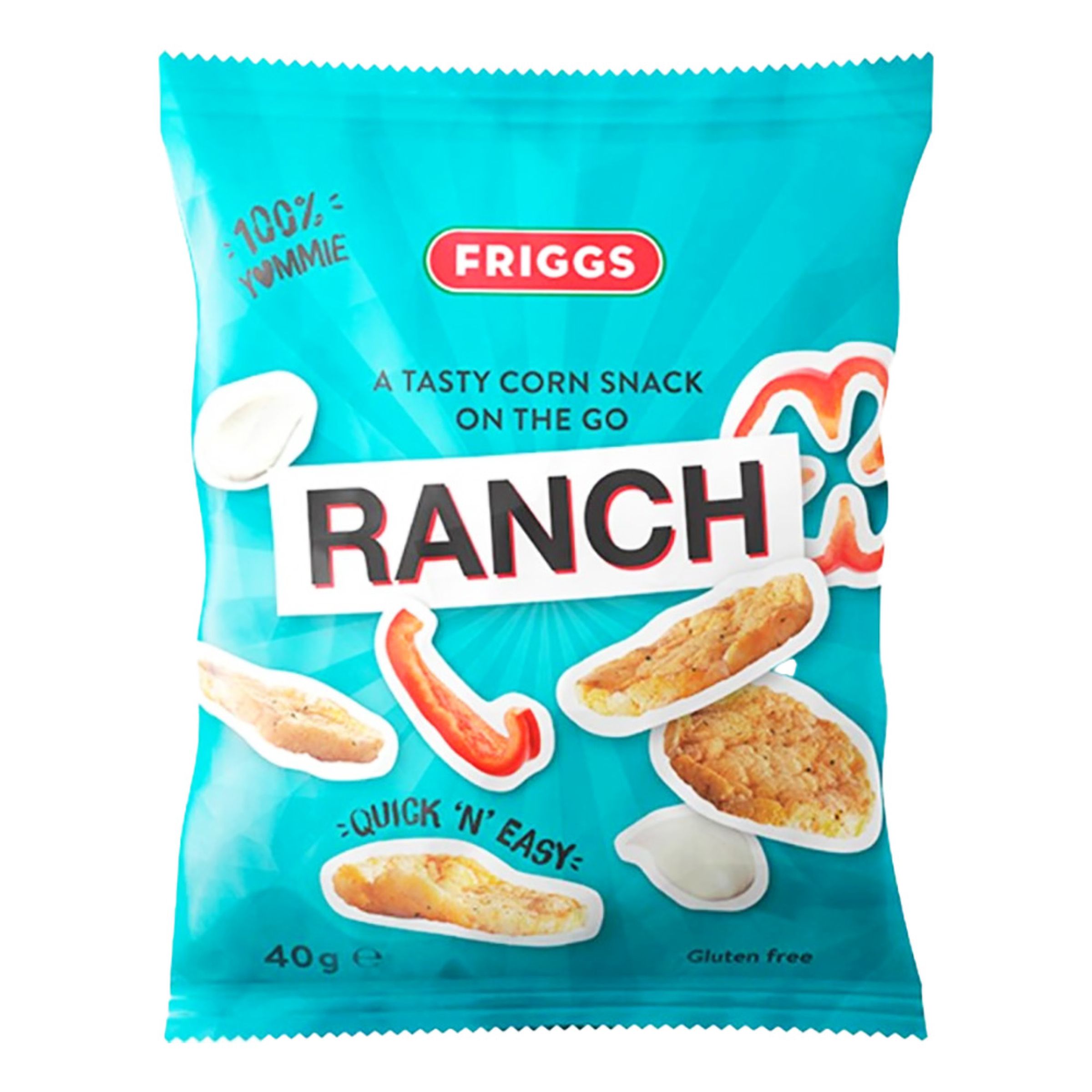 Friggs Mini Majskager Ranch - 40 g
