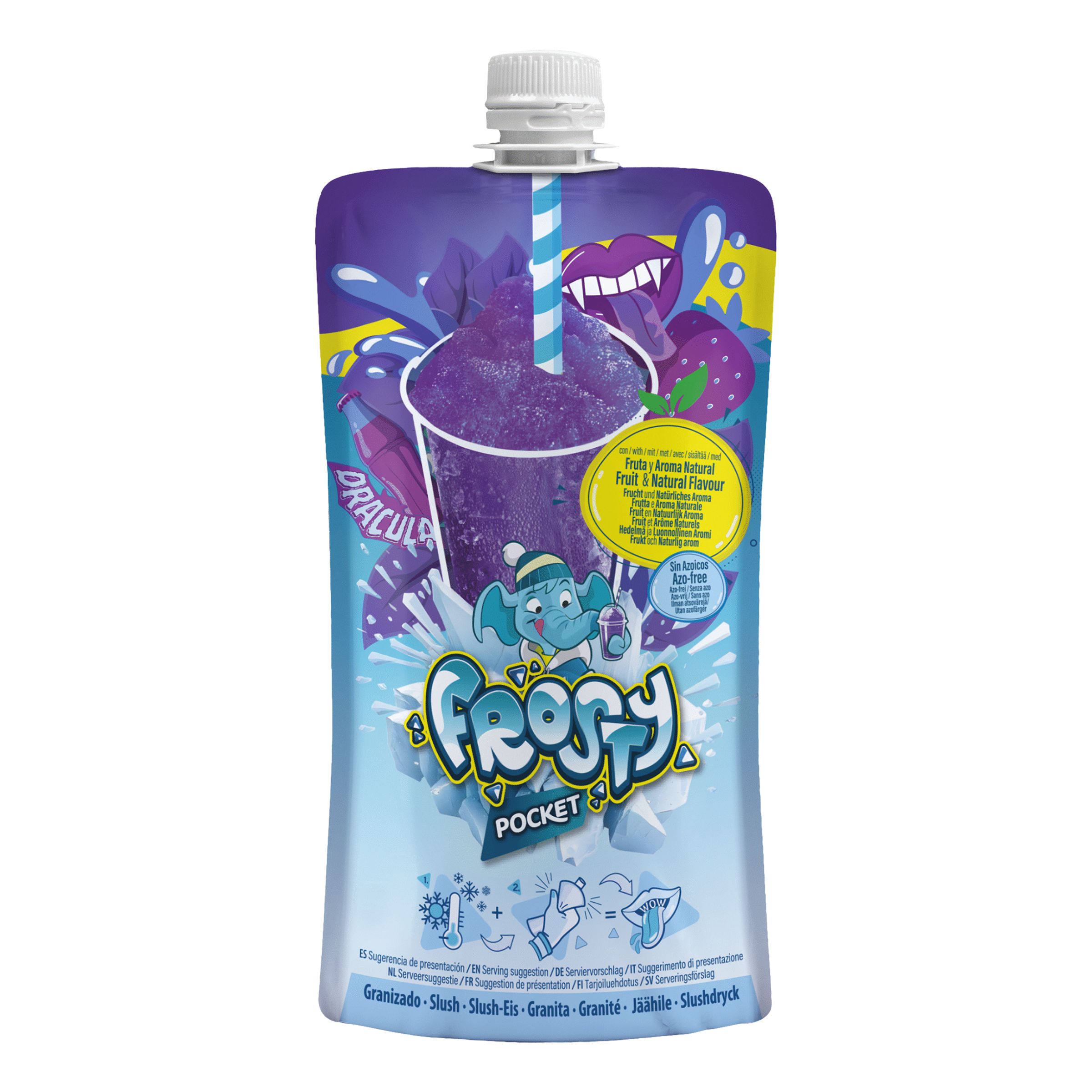 Frosty Instant Slush Dracula Vanilla Mix - 150 ml