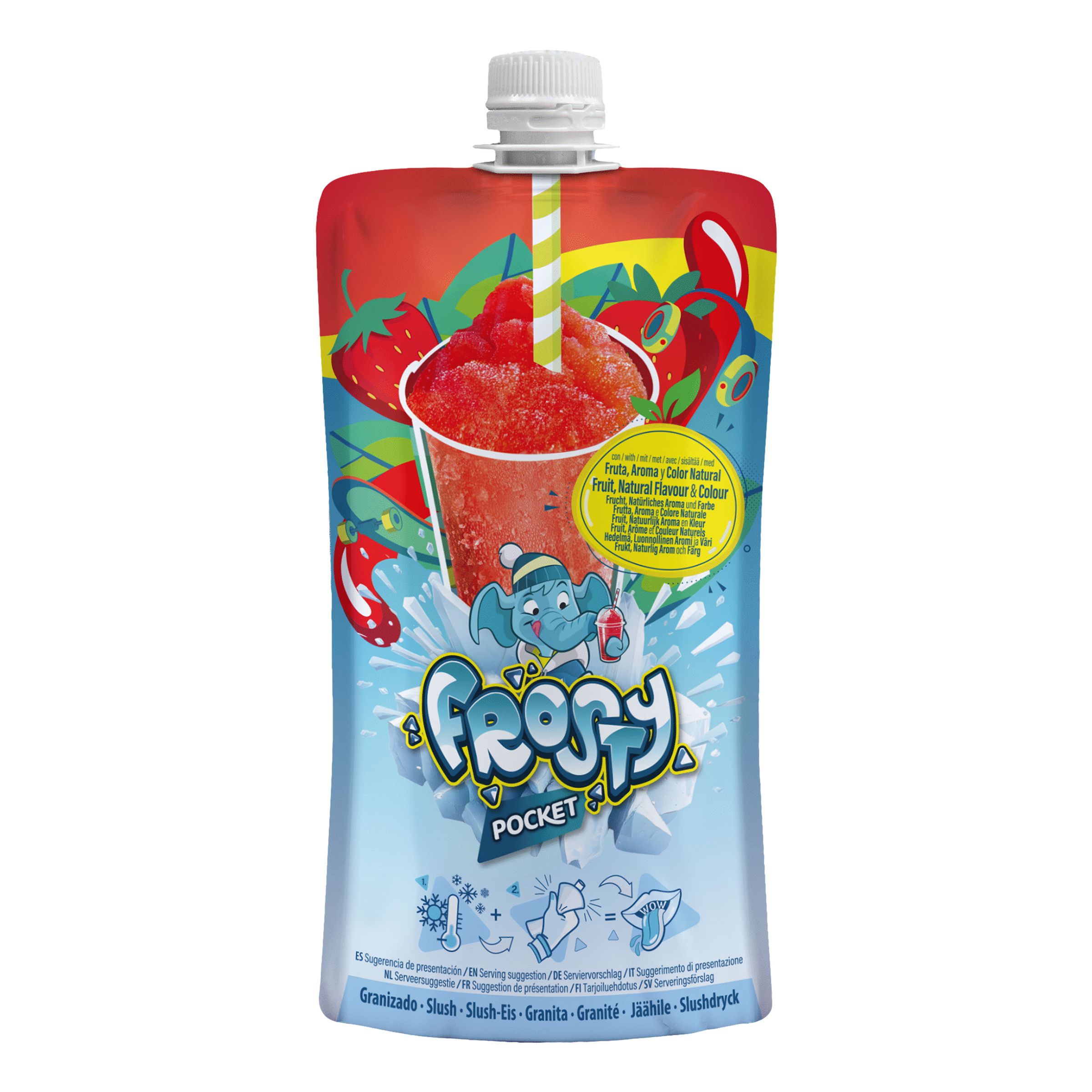 Frosty Instant Slush Strawberry - 150 ml