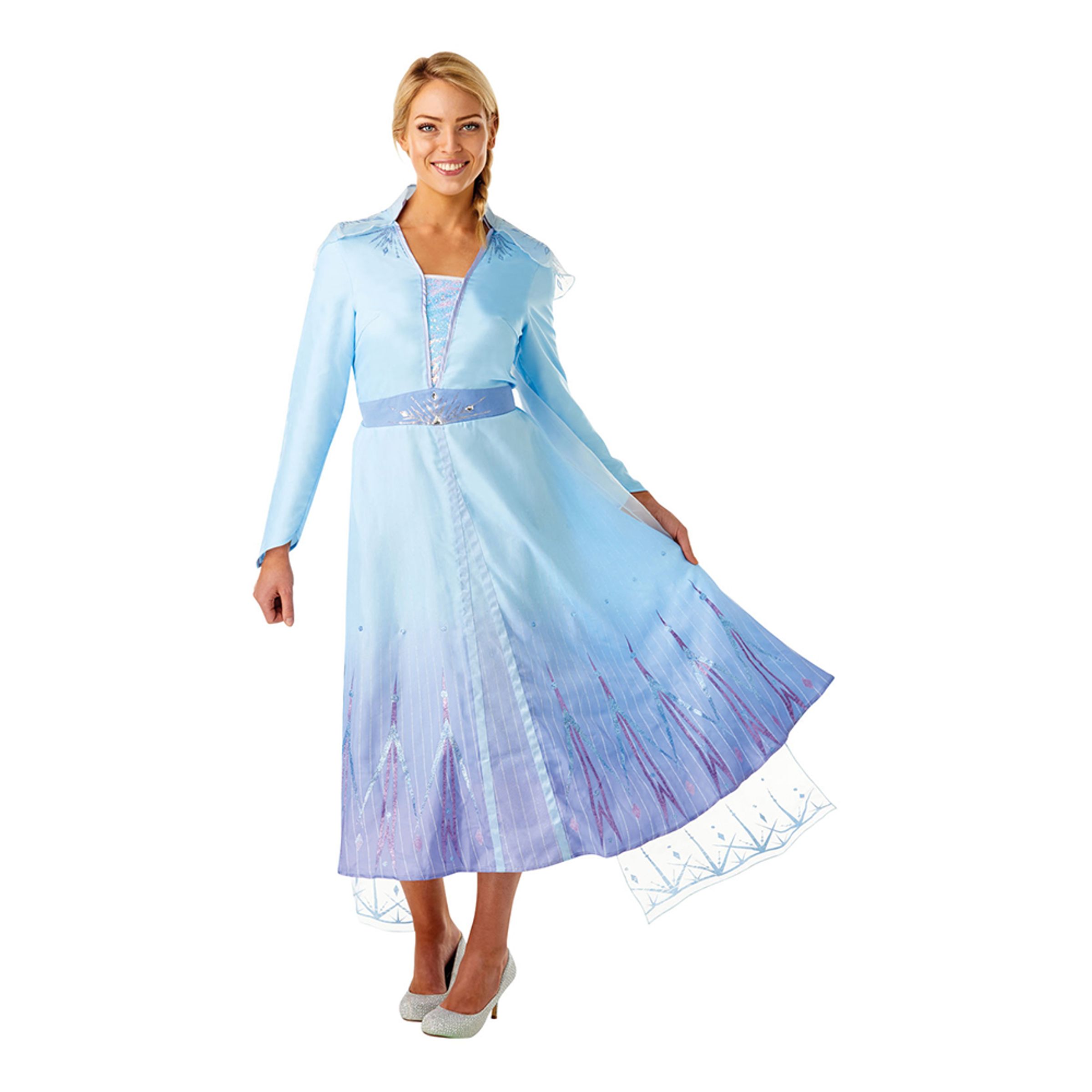 Frozen 2 Elsa Maskeraddräkt - X-Small | Hem - Maskerad - Maskeraddräkter - Damdräkter | Maskeradspecialisten