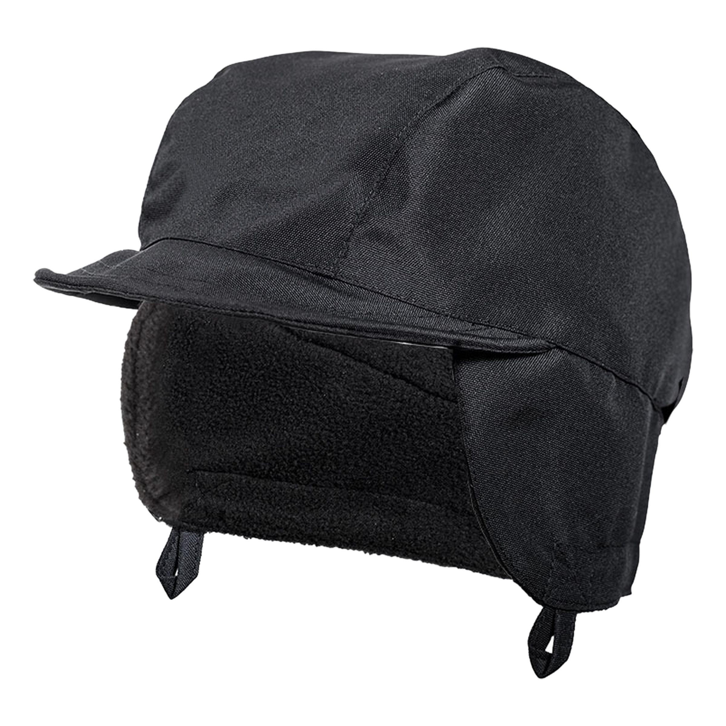 Hue med Øreklapper Sort - One size