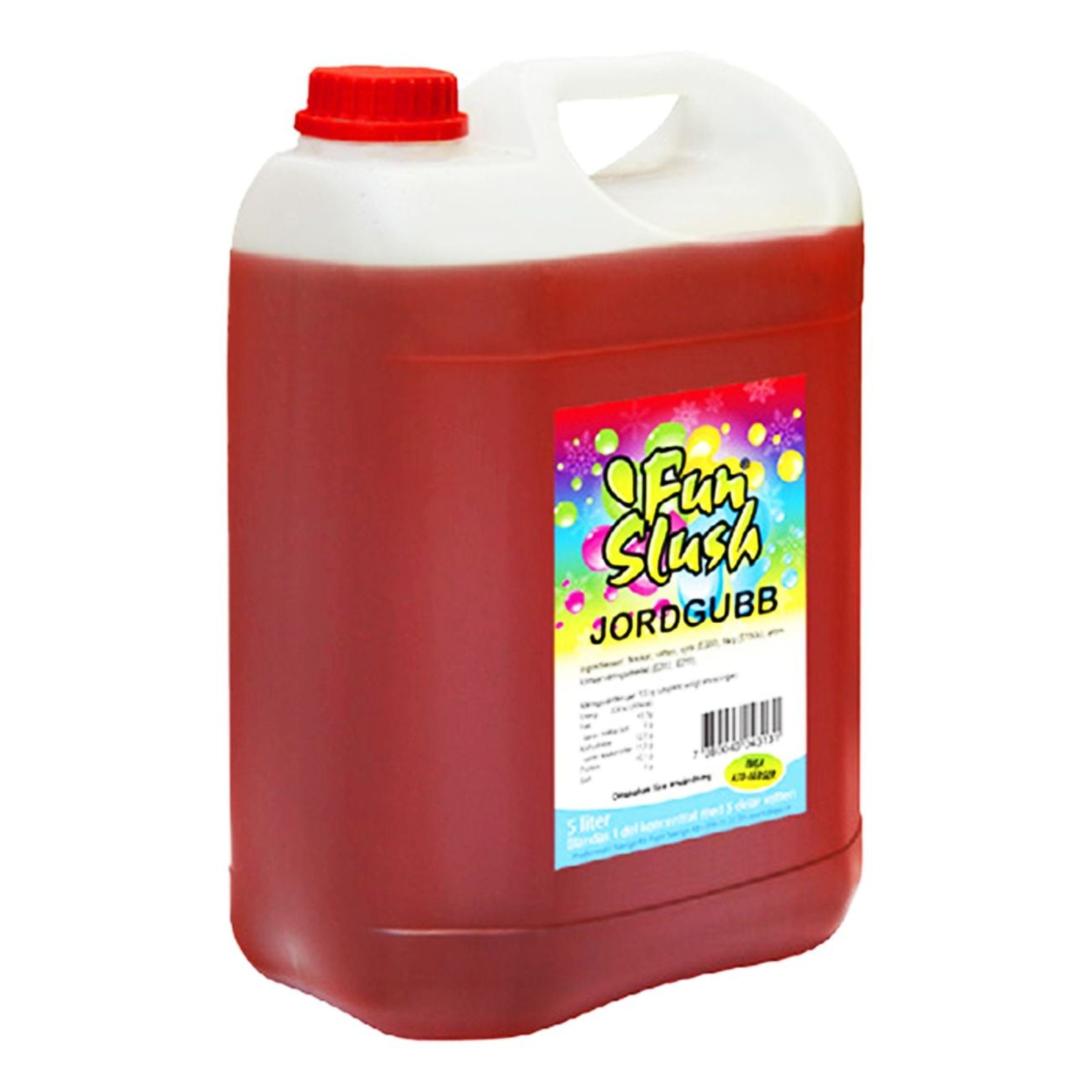 Fun Slush Koncentrat Jordbær - 5 liter