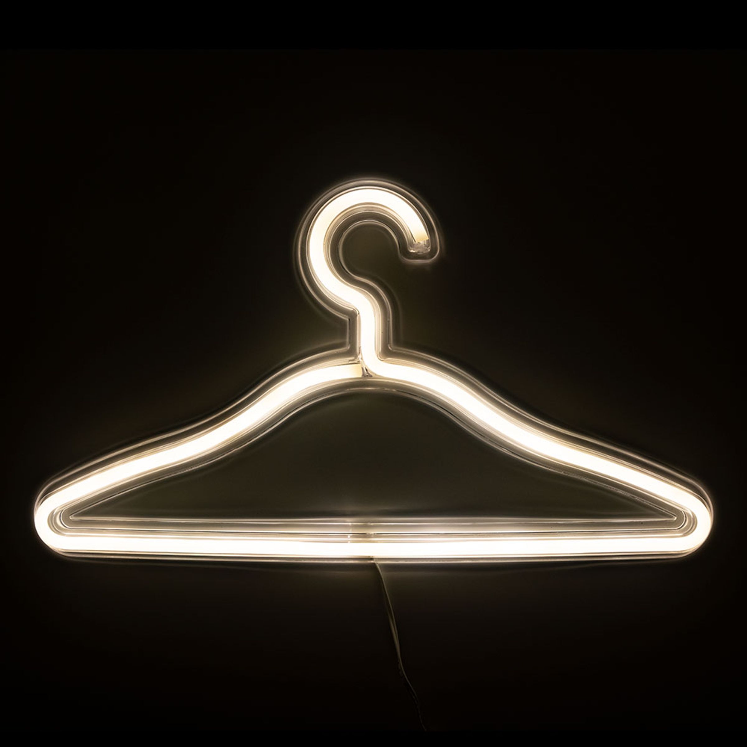 Neonlampe Bøjle - Varm hvid