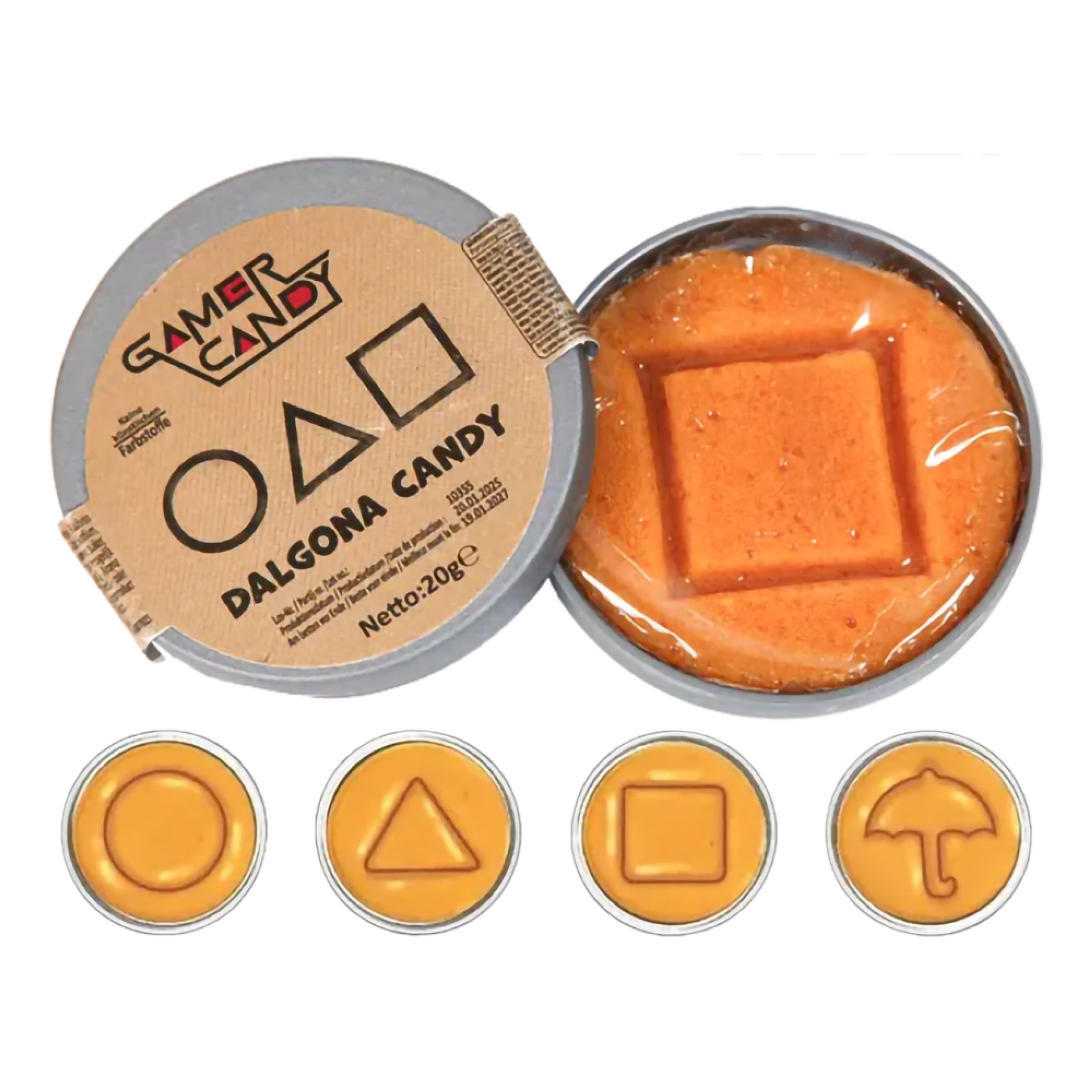 Gamer Candy Dalgona Candy - 20 g