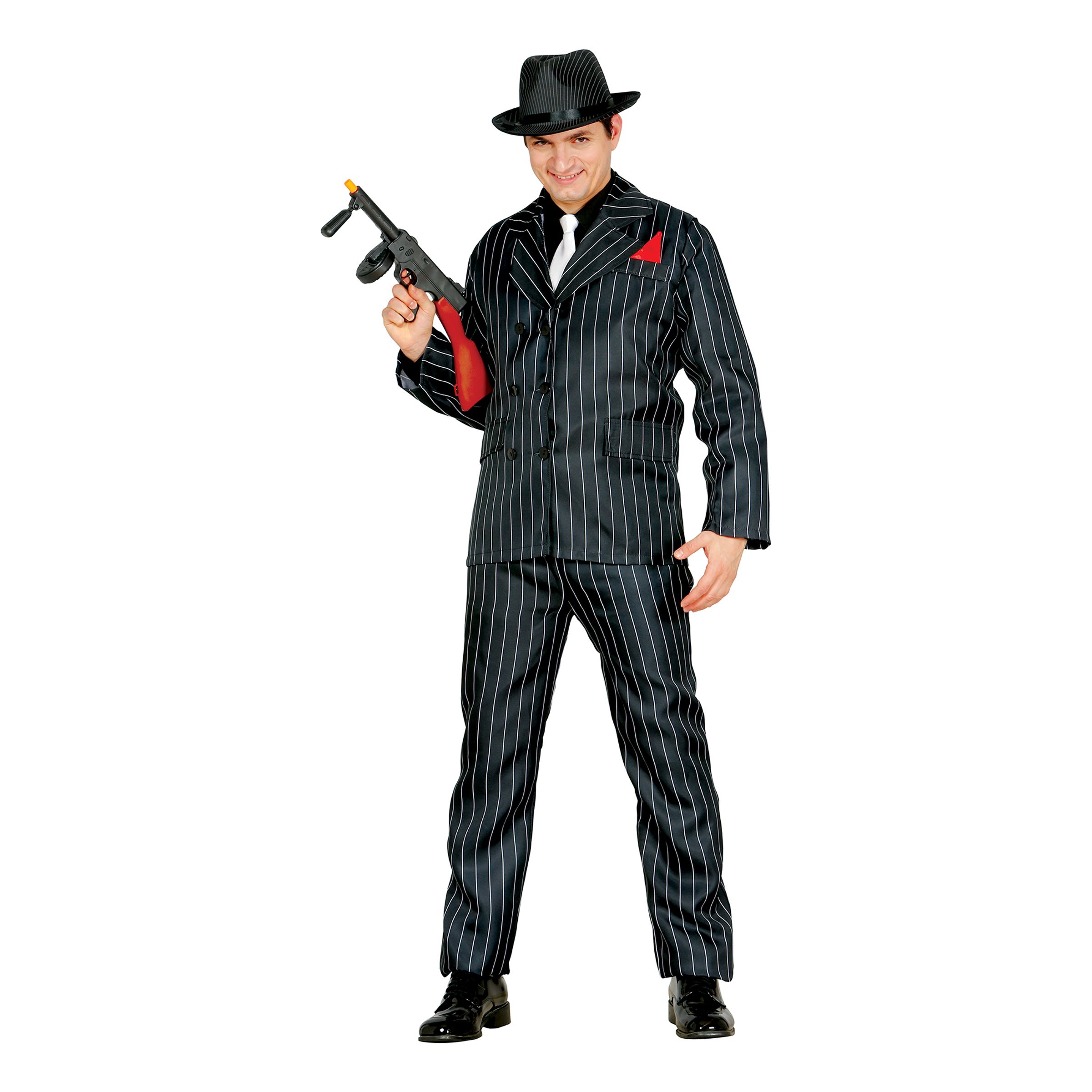 Gangster Maskeraddräkt - Small | Hem - Maskerad - Maskeraddräkter - Herrdräkter | Pryloteket