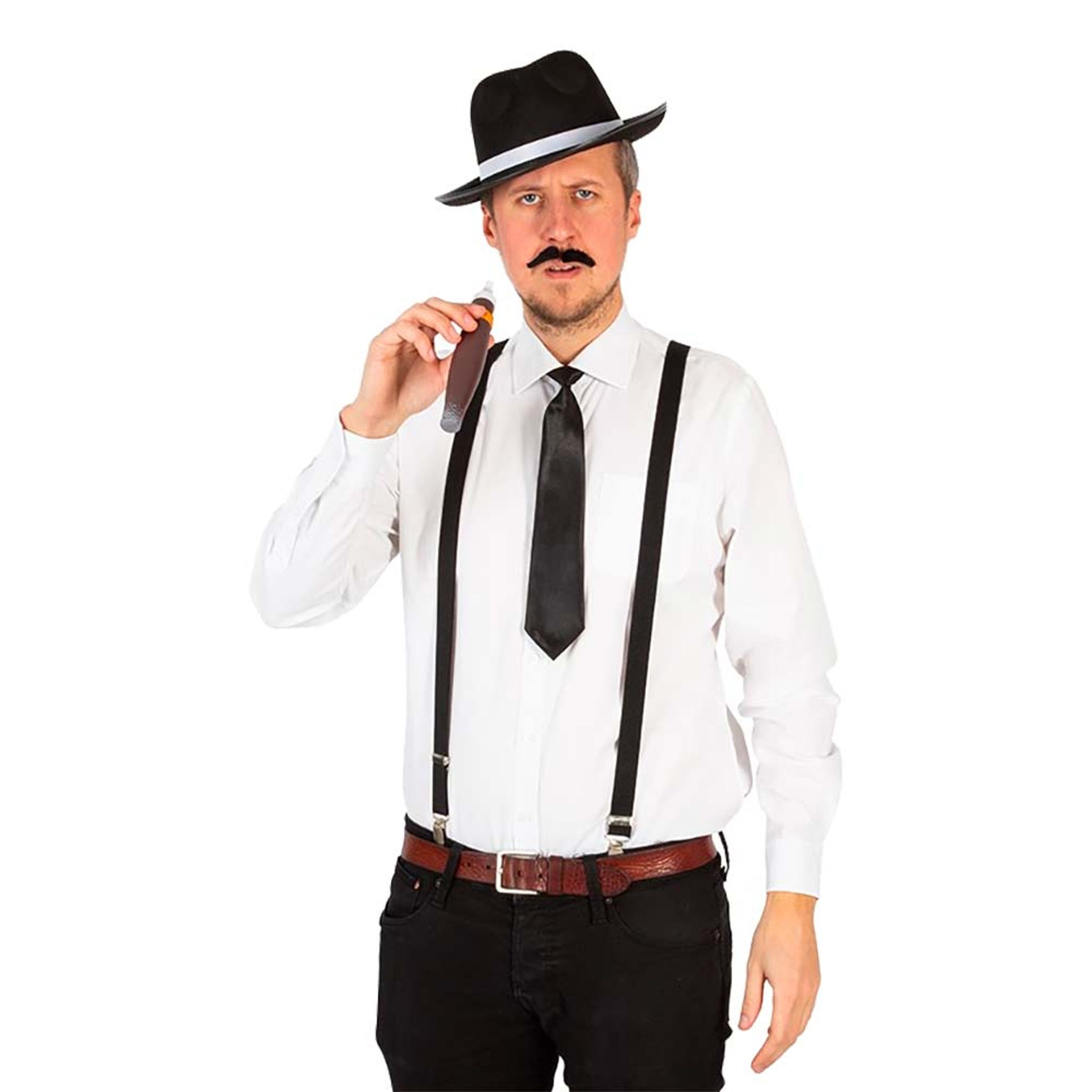 Gangster Tillbehörsset | Hem - Maskerad - Tillbehör - Maskeradaccessoarer | Maskeradspecialisten