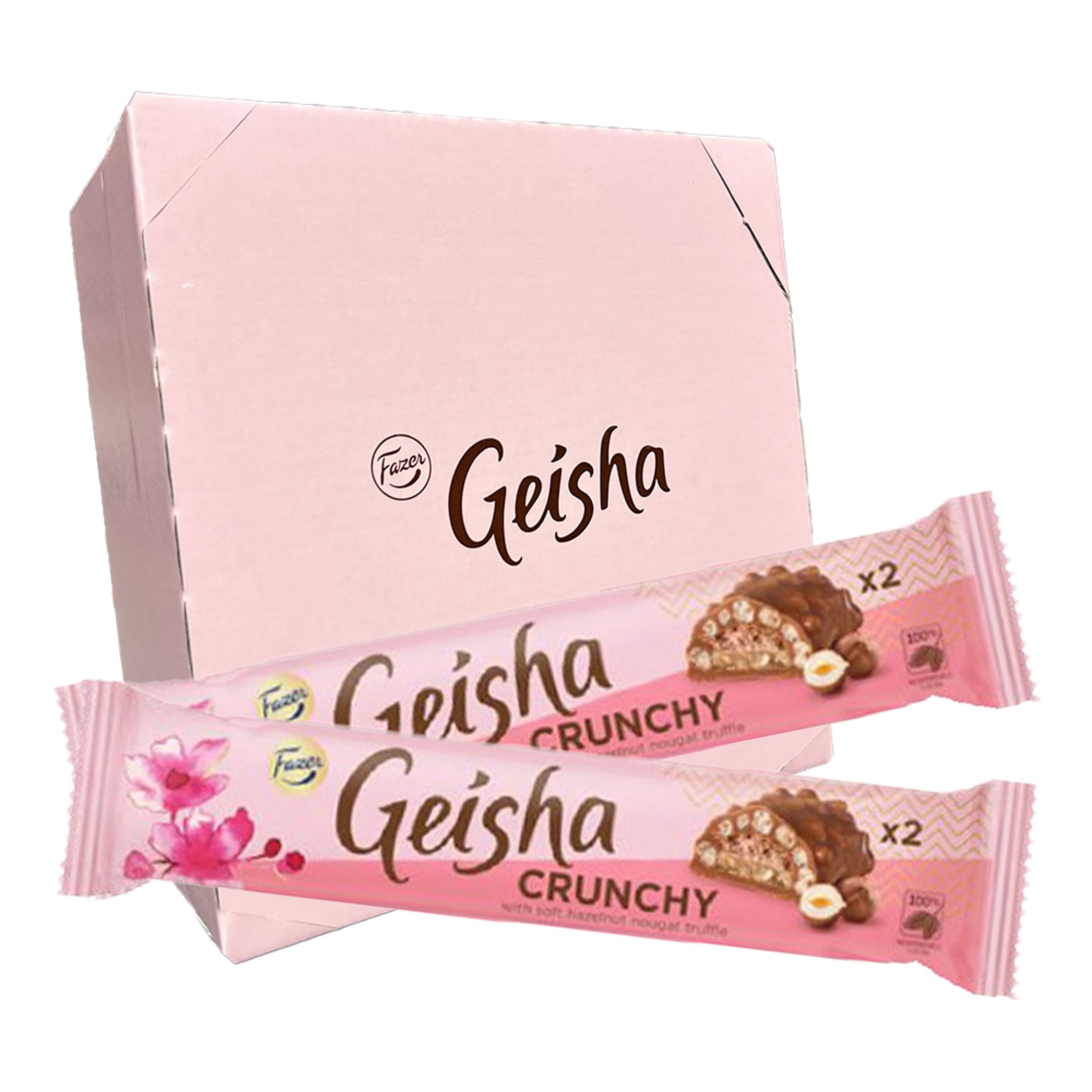 Geisha Crunchy Dobbelt Økonomipakke - 20 x 50 g