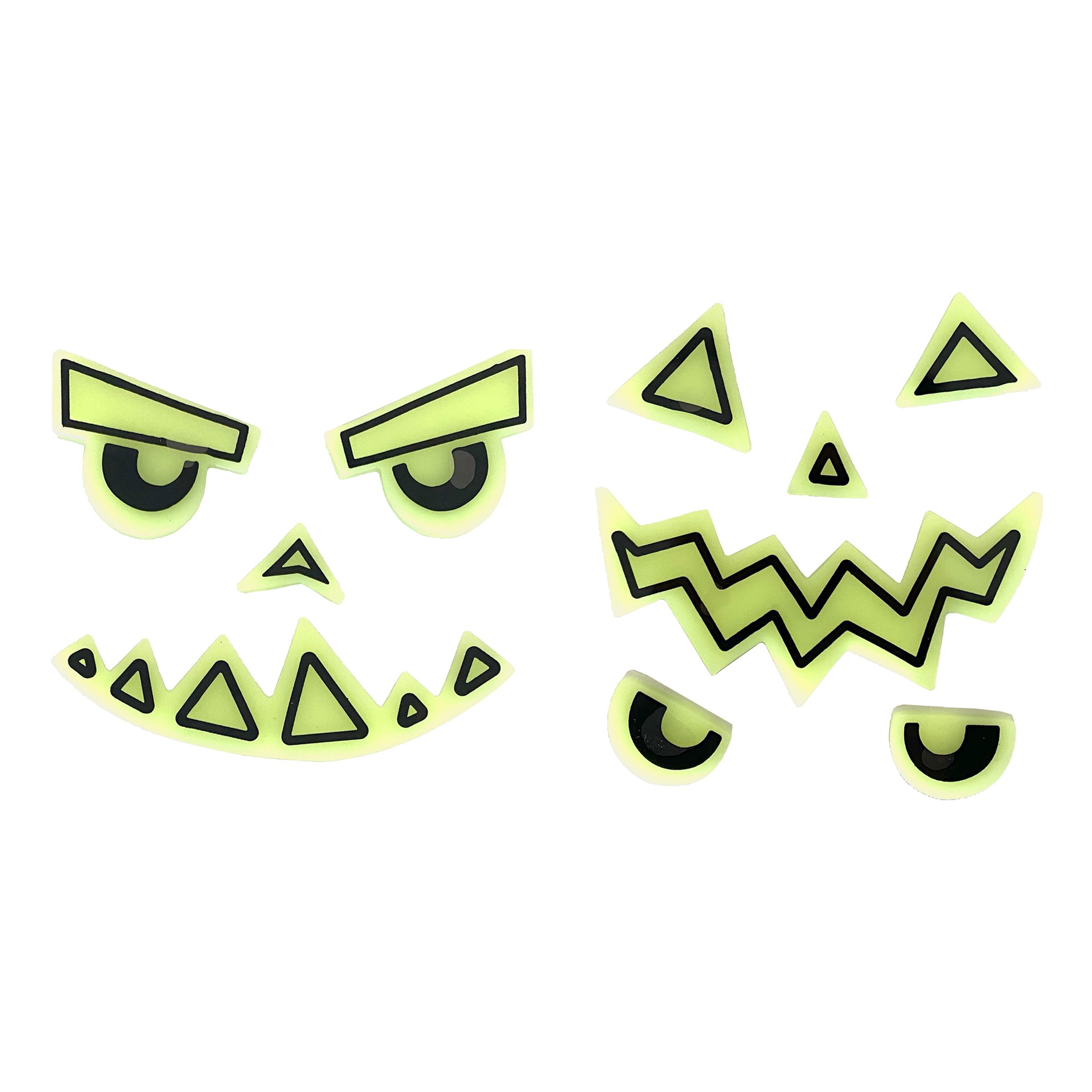 Gel Stickers til Græskar Glow in the Dark