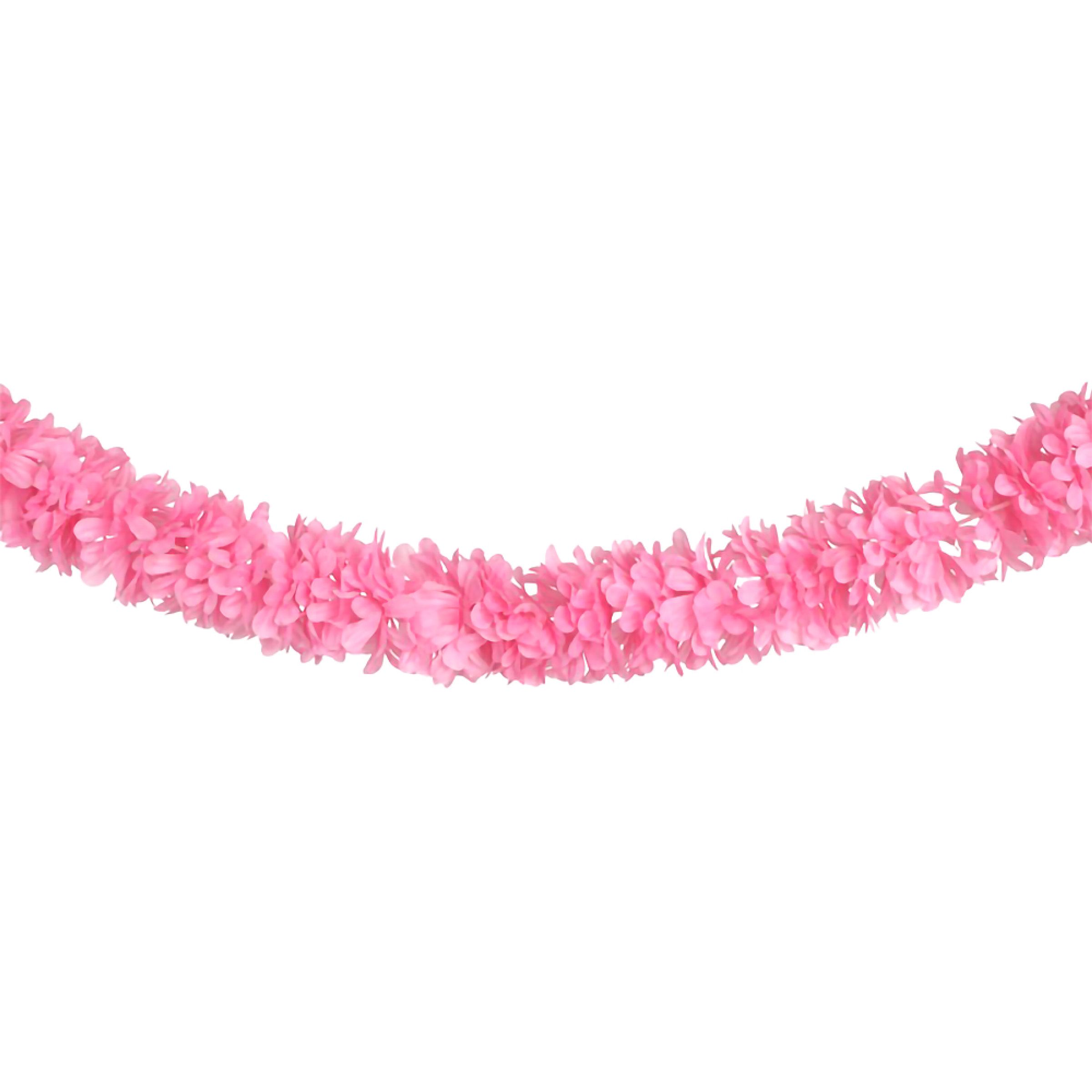 Girlang Blommor Rosa | Hem - Festartiklar - Festdekoration - Girlanger | Pryloteket