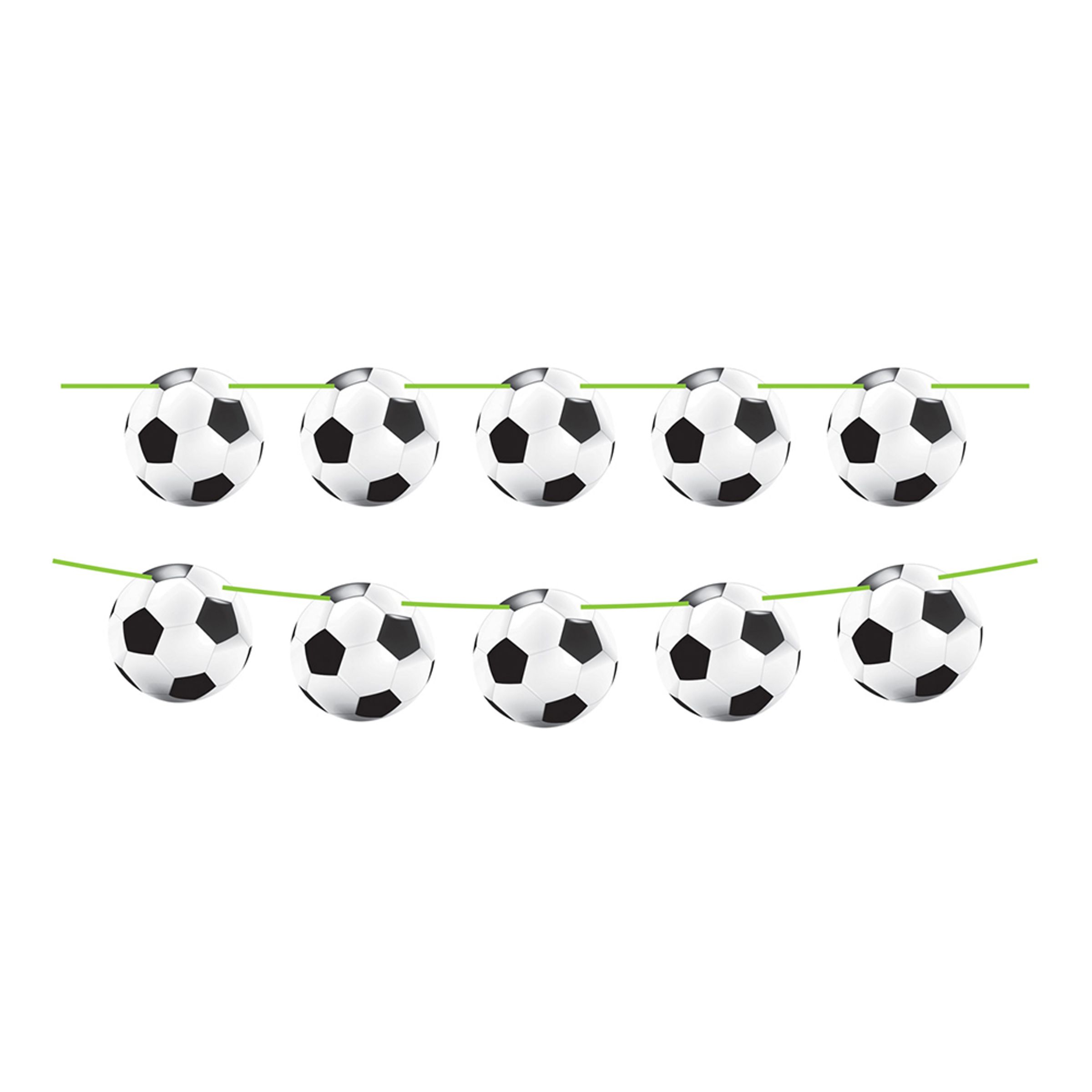 Guirlande Fodbolde - 10 m