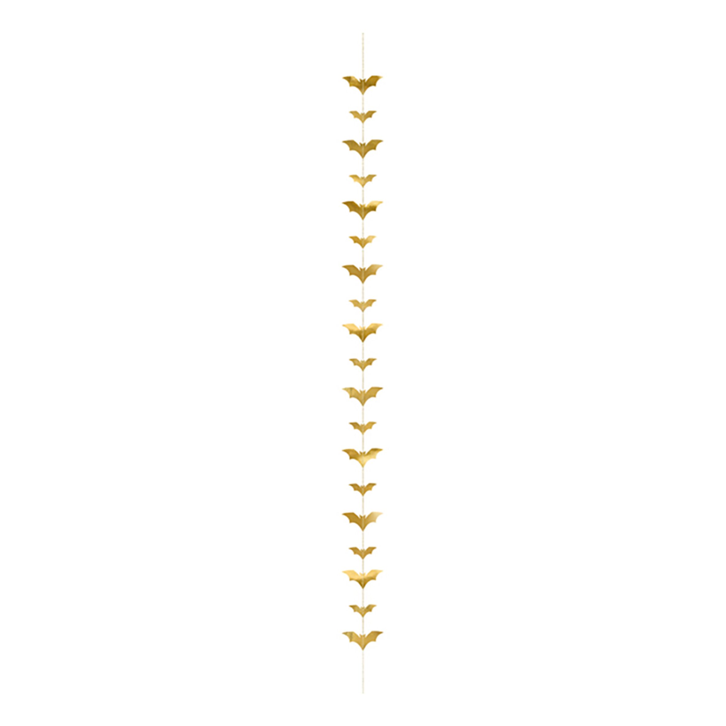 Guirlande Guld med Flagermus