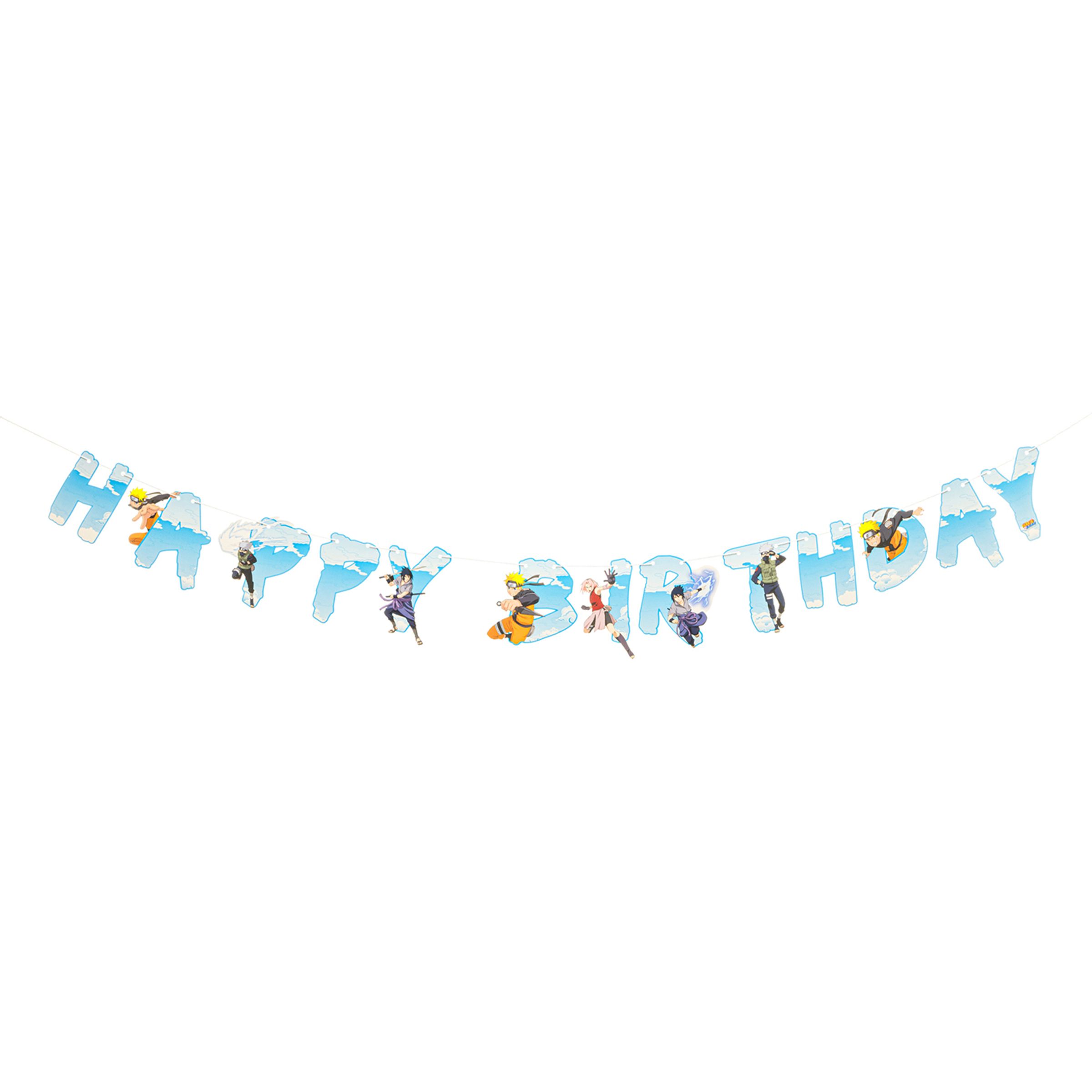 Guirlande Happy Birthday Naruto